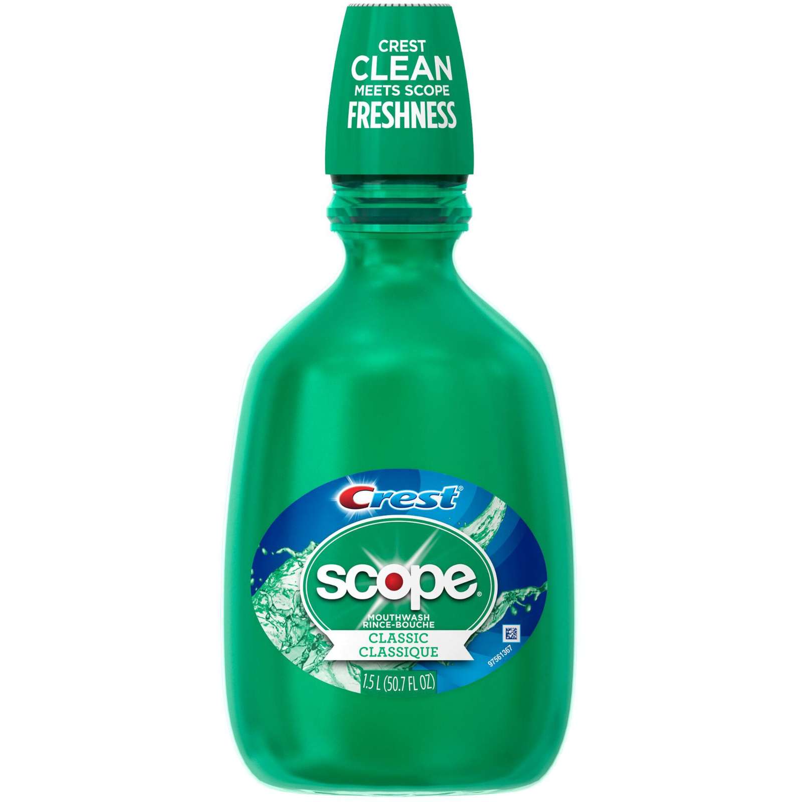 Crest Scope Classic Mouthwash, Original Formula