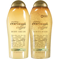 Ogx Coconut Coffee Scrub Body Wash Facial Scrub