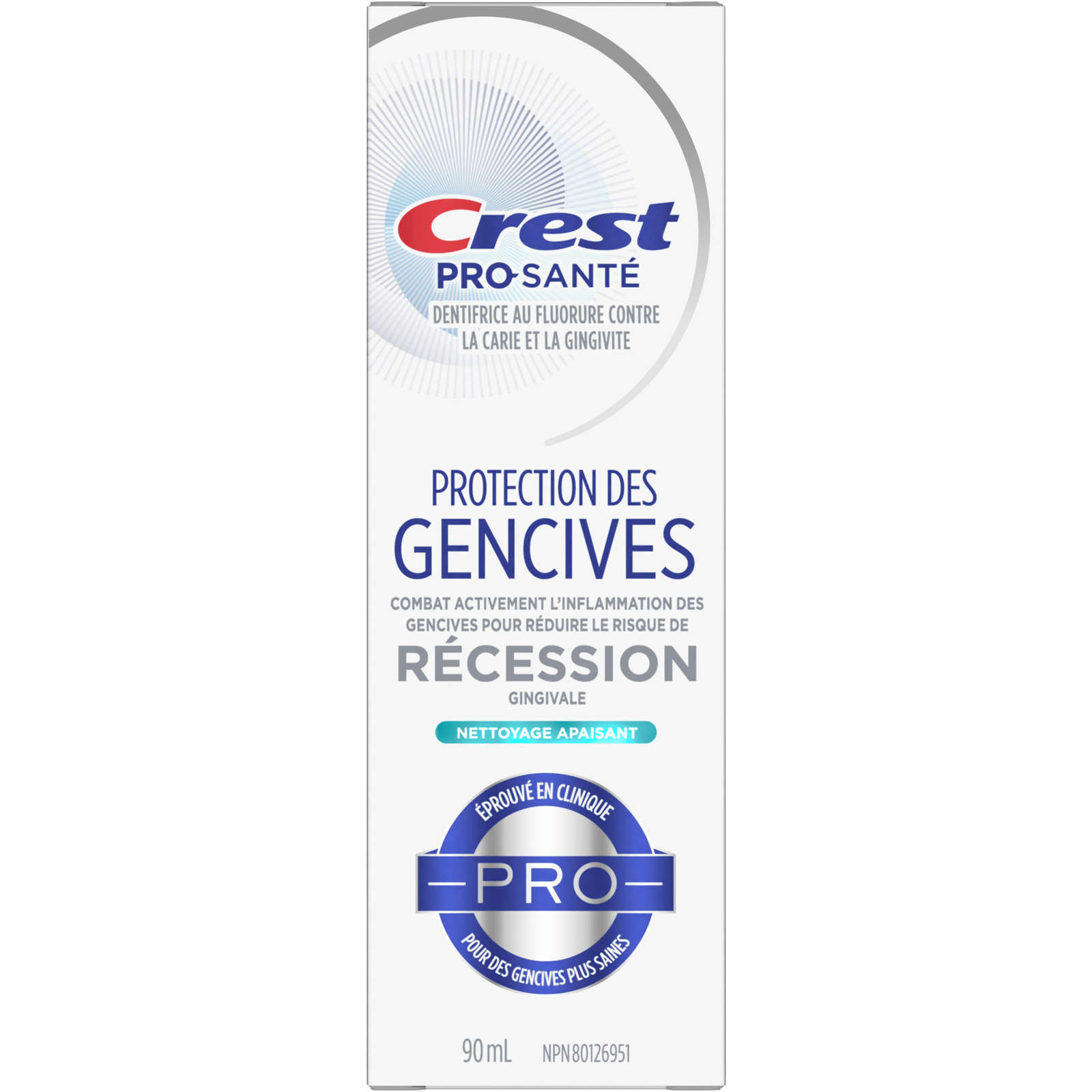 Pro-Health Gum Rescue Toothpaste- Anticavity, Antibacterial Flouride Toothpaste, Clinically Proven Healthier Gums.