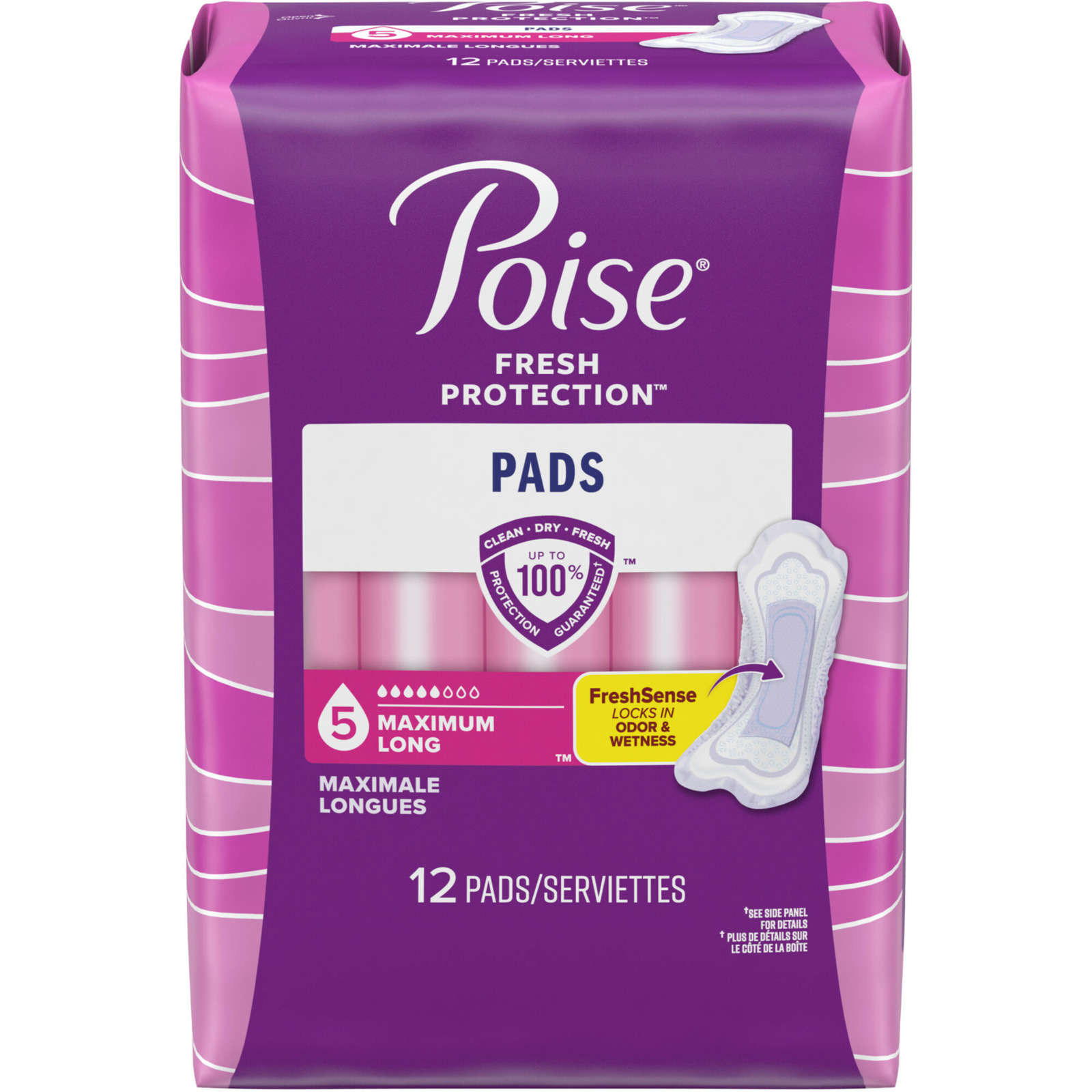 Incontinence Pads, Maximum Absorbency