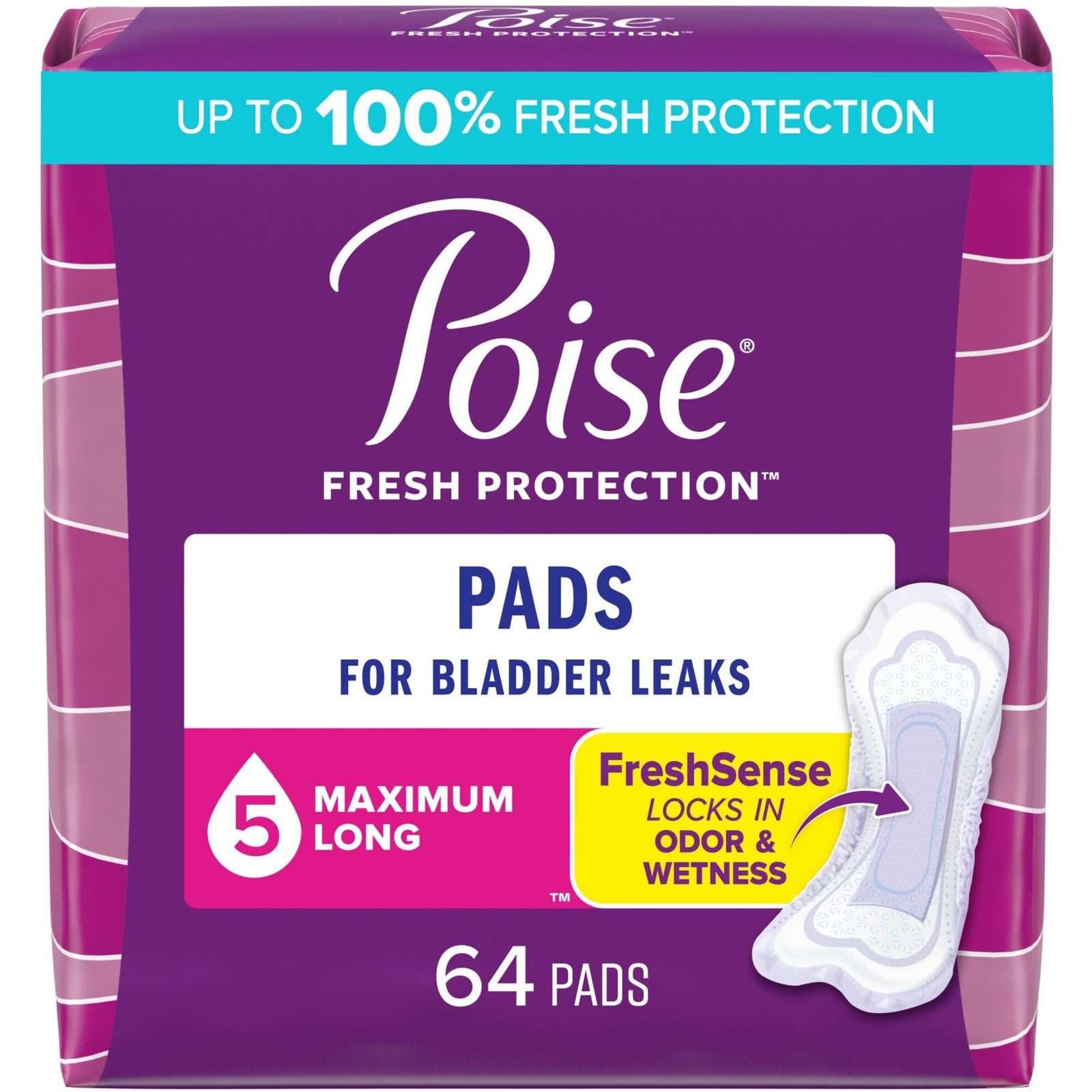 Incontinence Pads, Maximum Absorbency