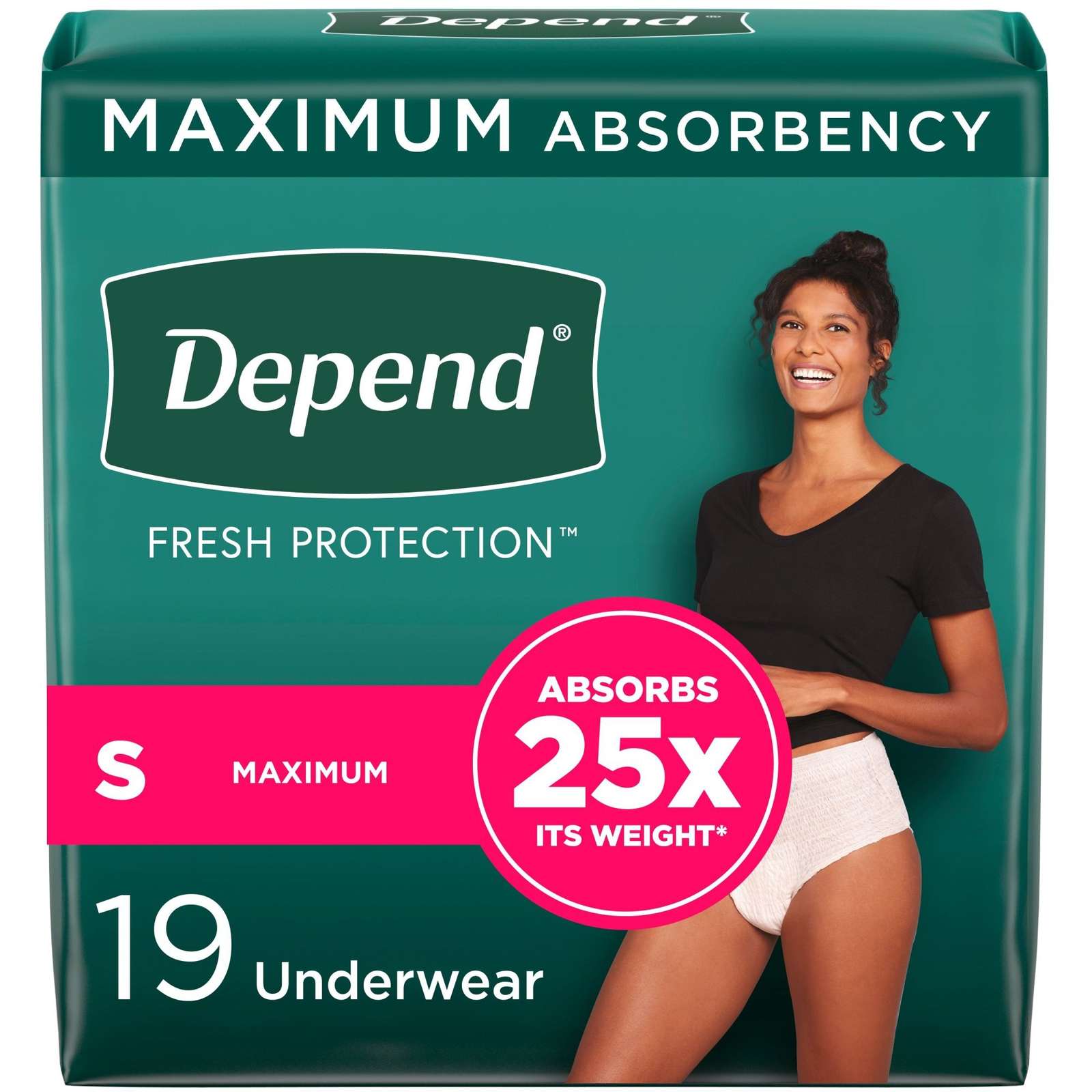 FIT-FLEX Incontinence Underwear for Women, Maximum Absorbency