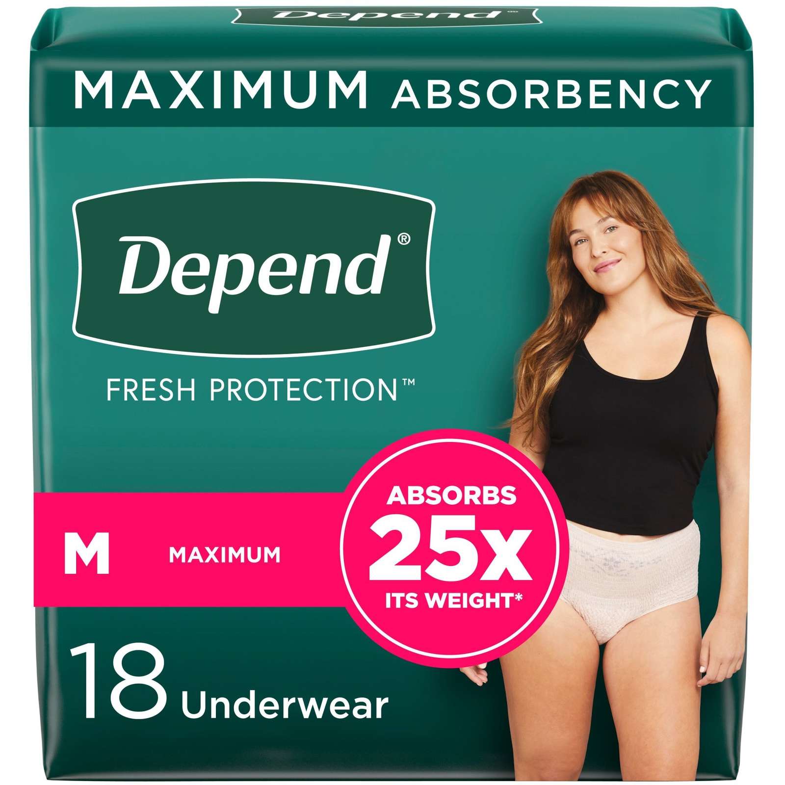 FIT-FLEX Incontinence Underwear for Women, Maximum Absorbency