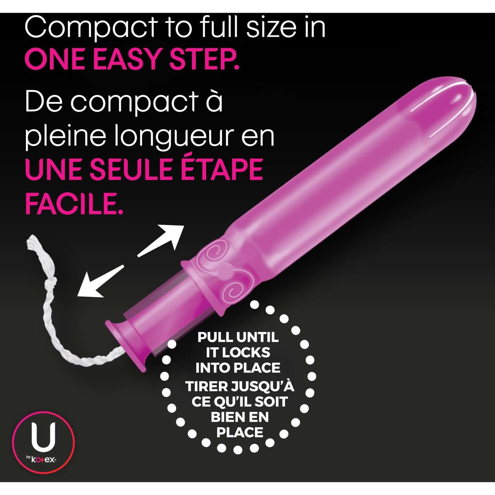 Click Compact Tampons, Regular