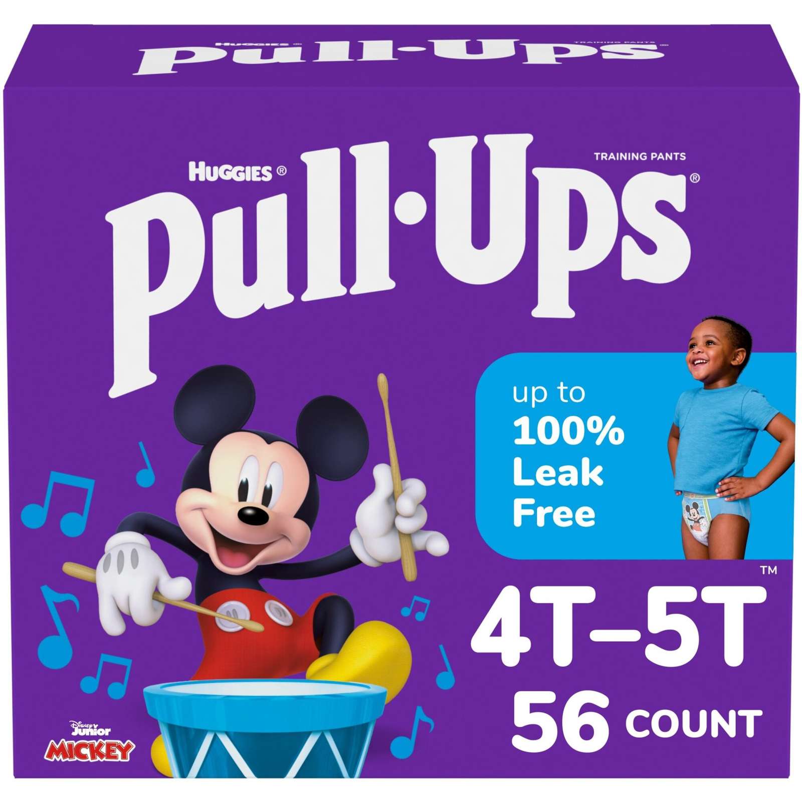 Pull-Ups Boys' Potty Training Pants Size 6, 4T-5T