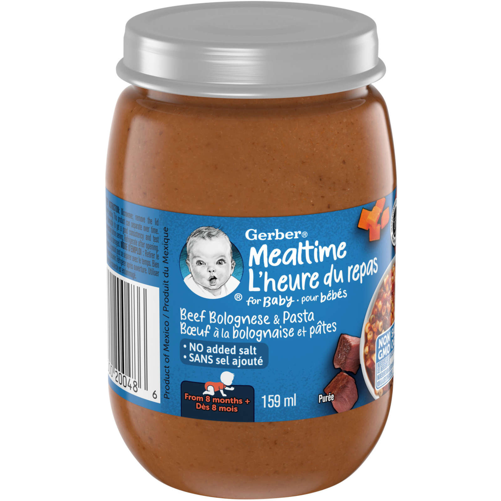 Mealtime Purée Beef Bolognese And Pasta Jar