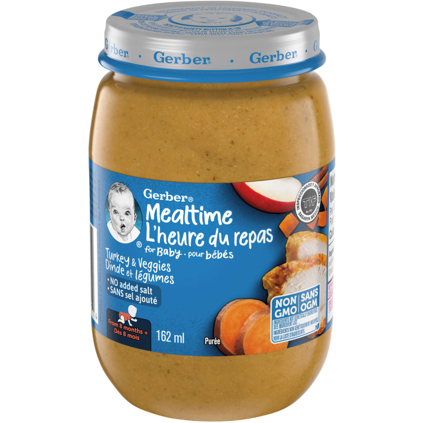 Mealtime Purée Turkey And Veggies Jar