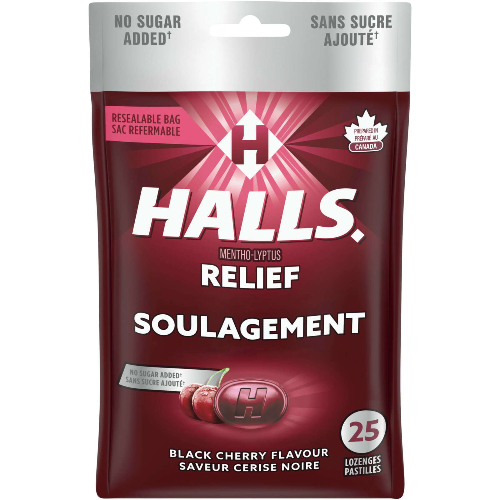 Halls Relief Mentho-Lyptus Cherry Flavour