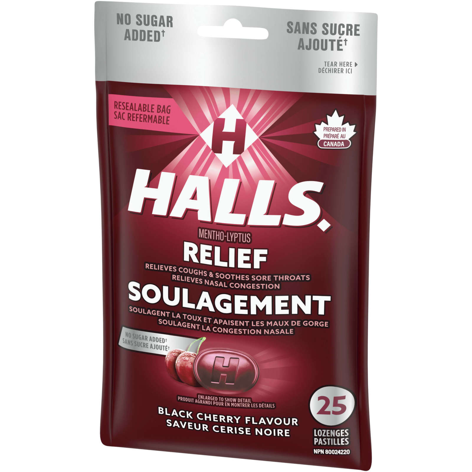 Halls Relief Mentho-Lyptus Cherry Flavour