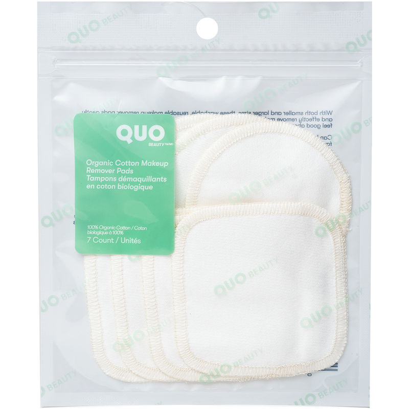 Quo Beauty Organic Cotton Makeup Remover Pads 7.0 Count