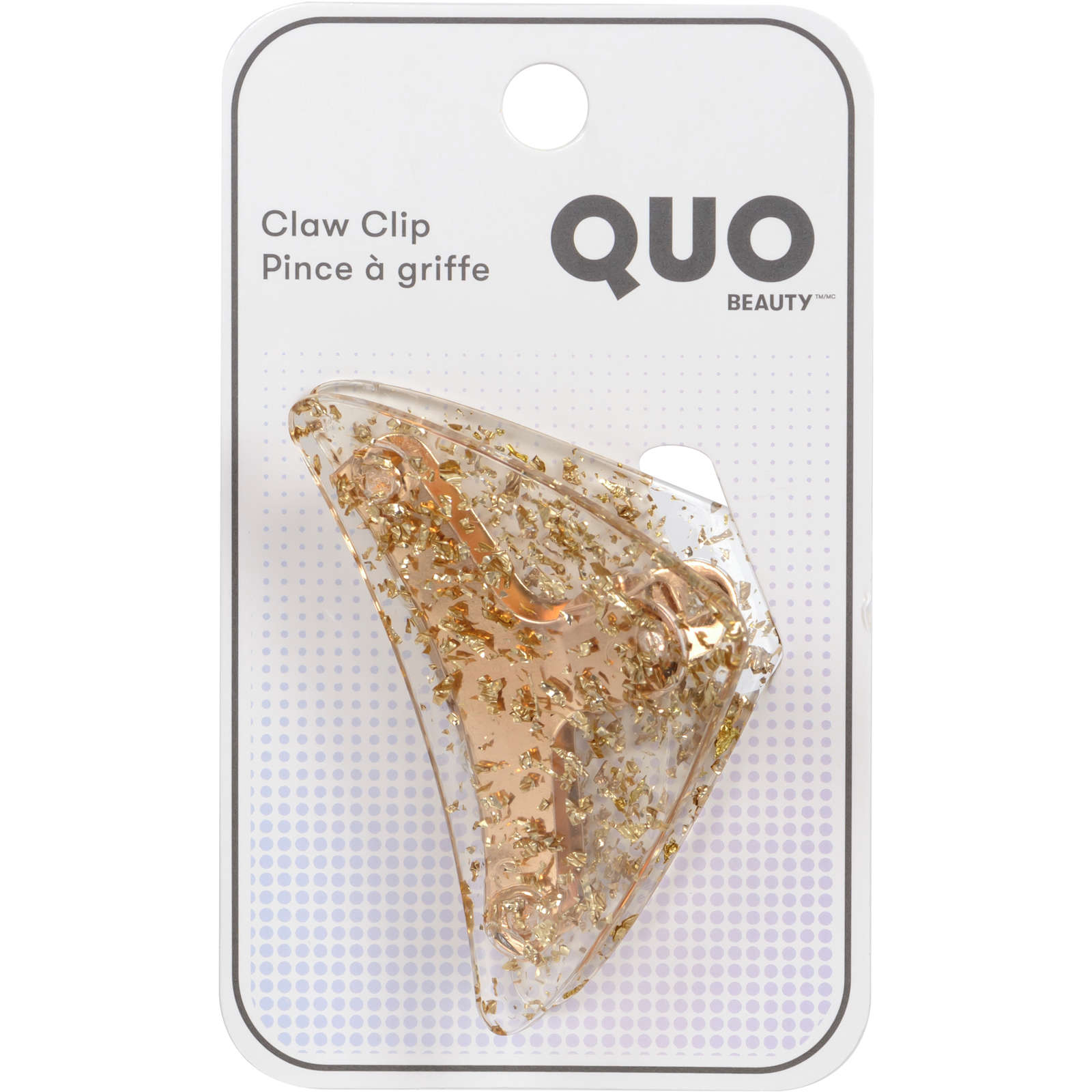 Triangle Claw Clip Gold 