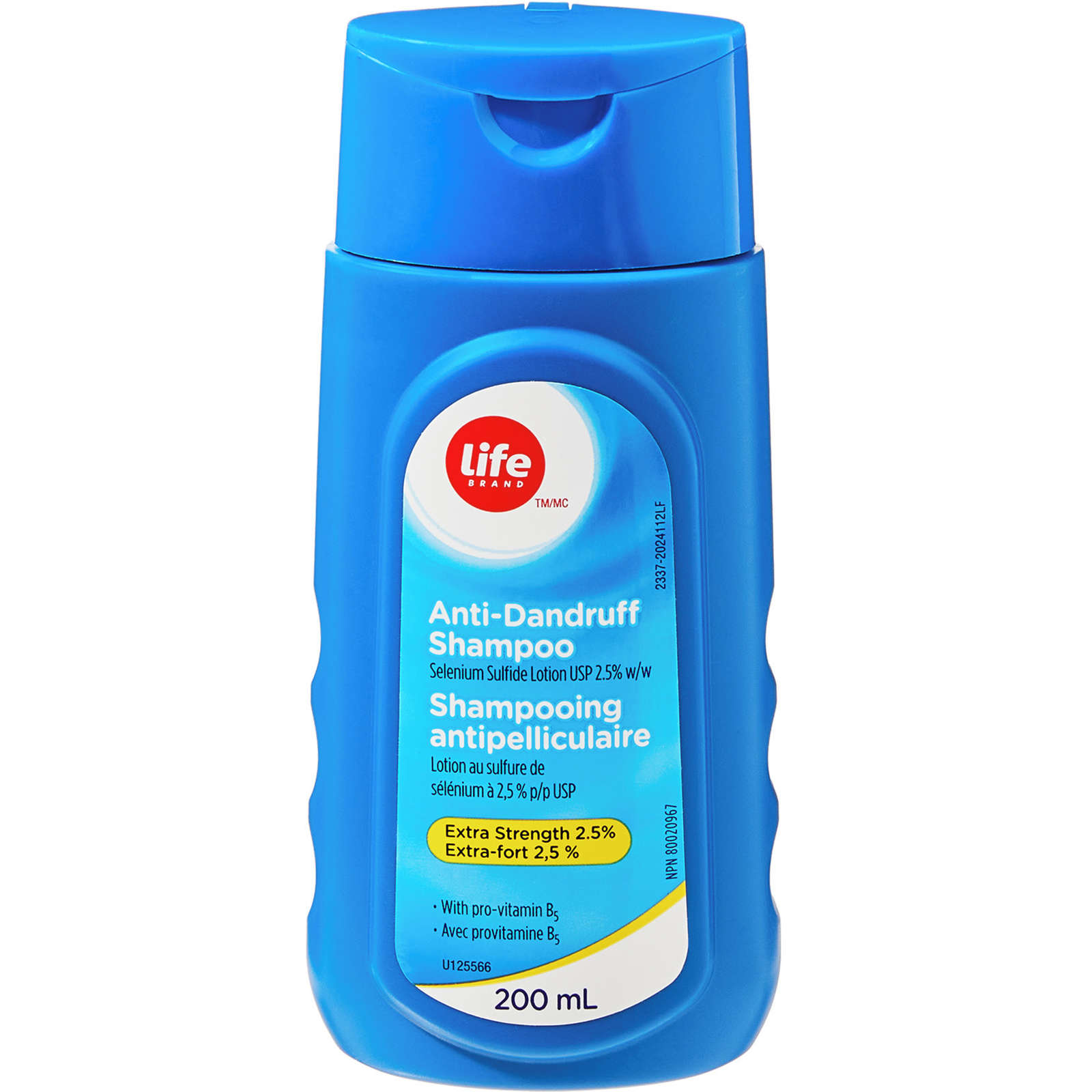 Anti-Dandruff Shampoo, Extra Strength 2.5 %