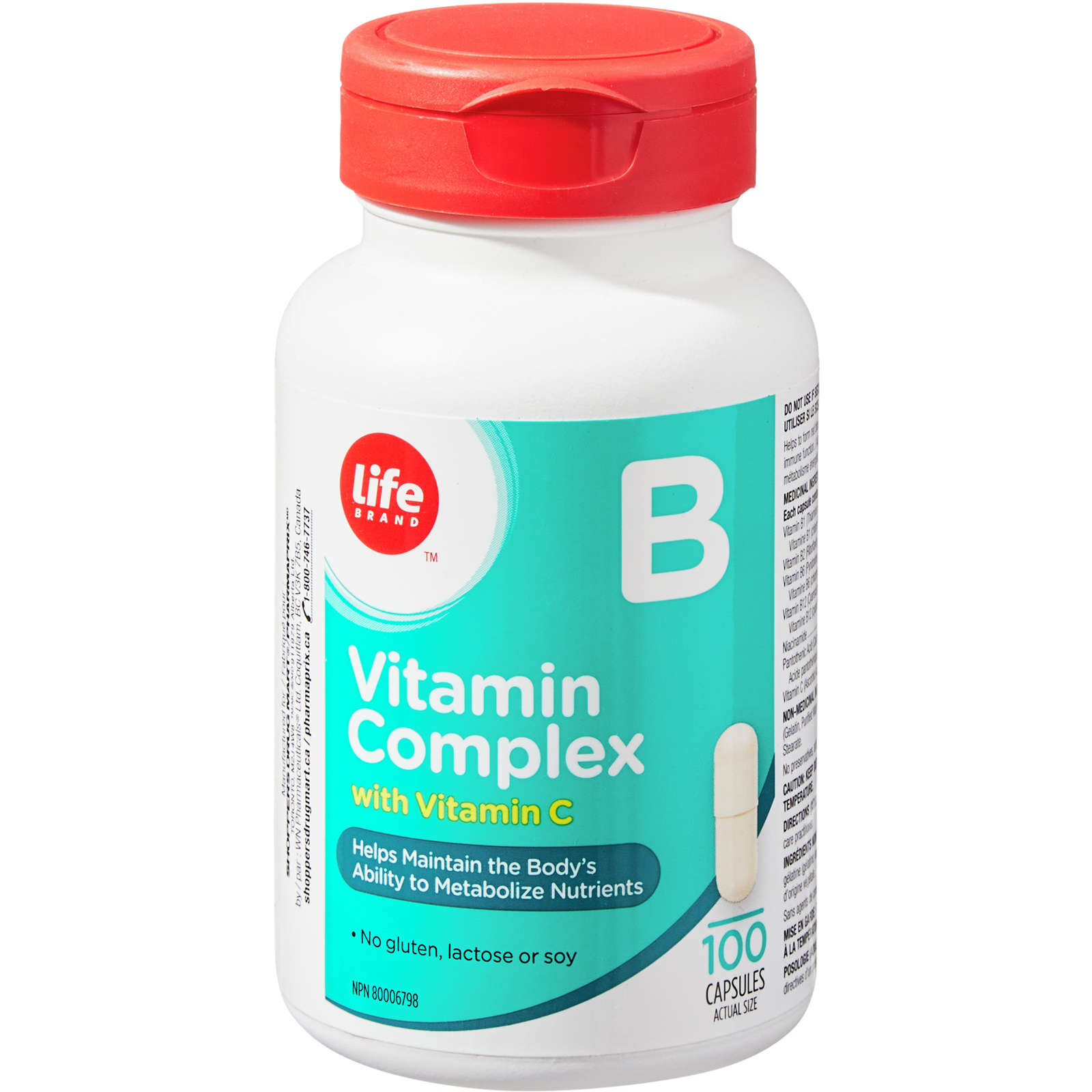 Vitamin B Complex with Vitamin C