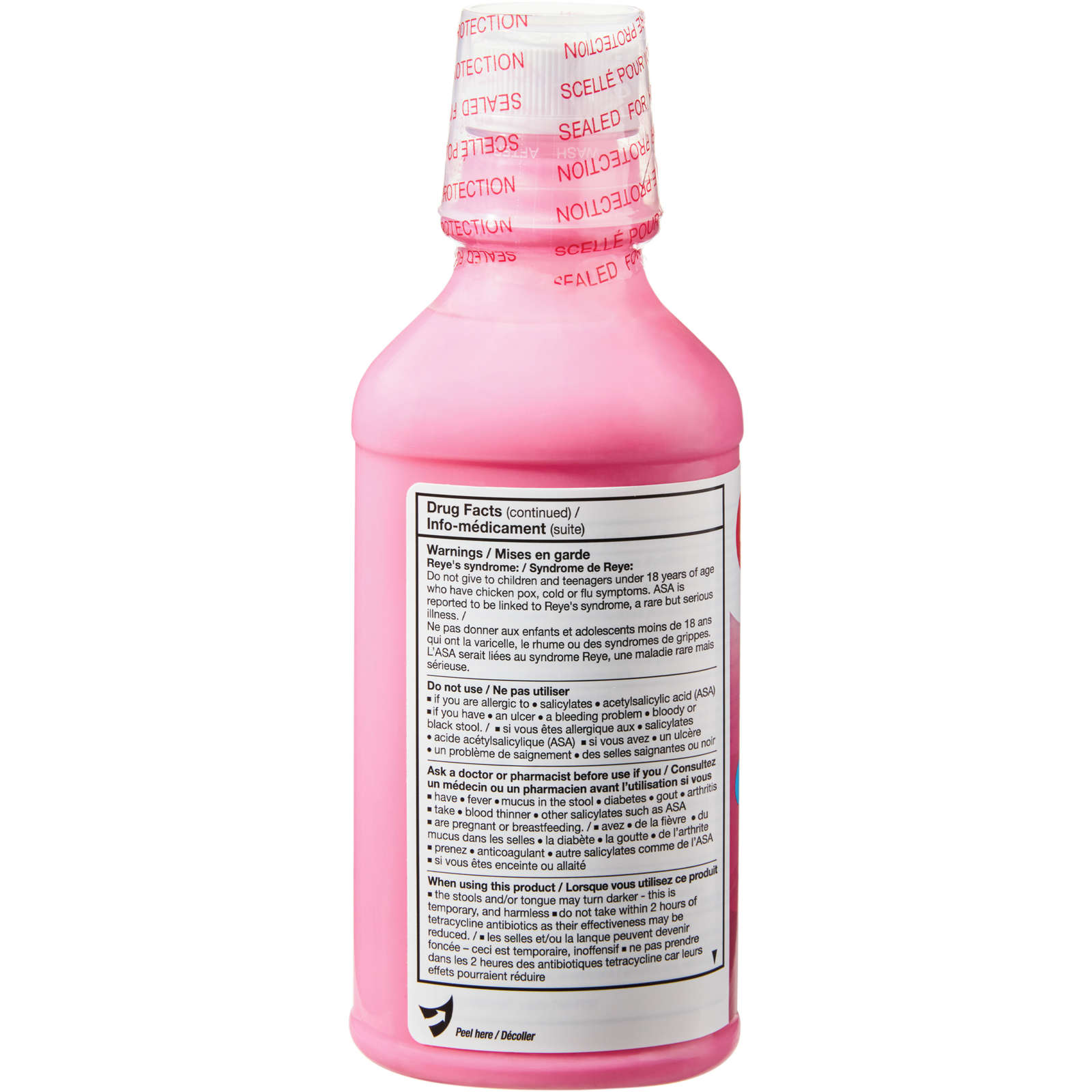 Bismuth Subsalicylate Liquid, Protective Coating Acton