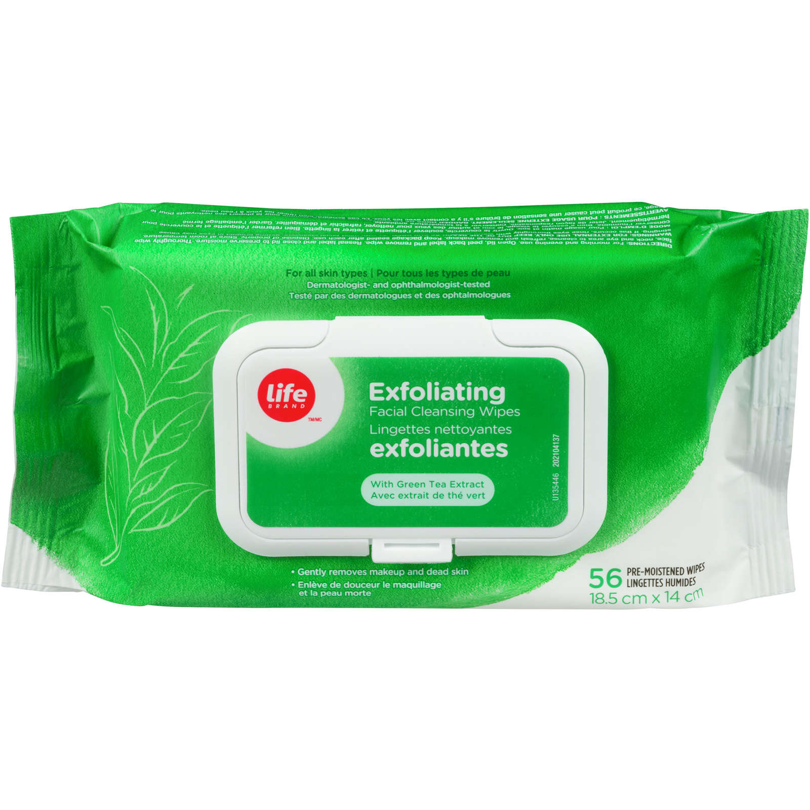 Exfoliating Facial Cleansing Wipes