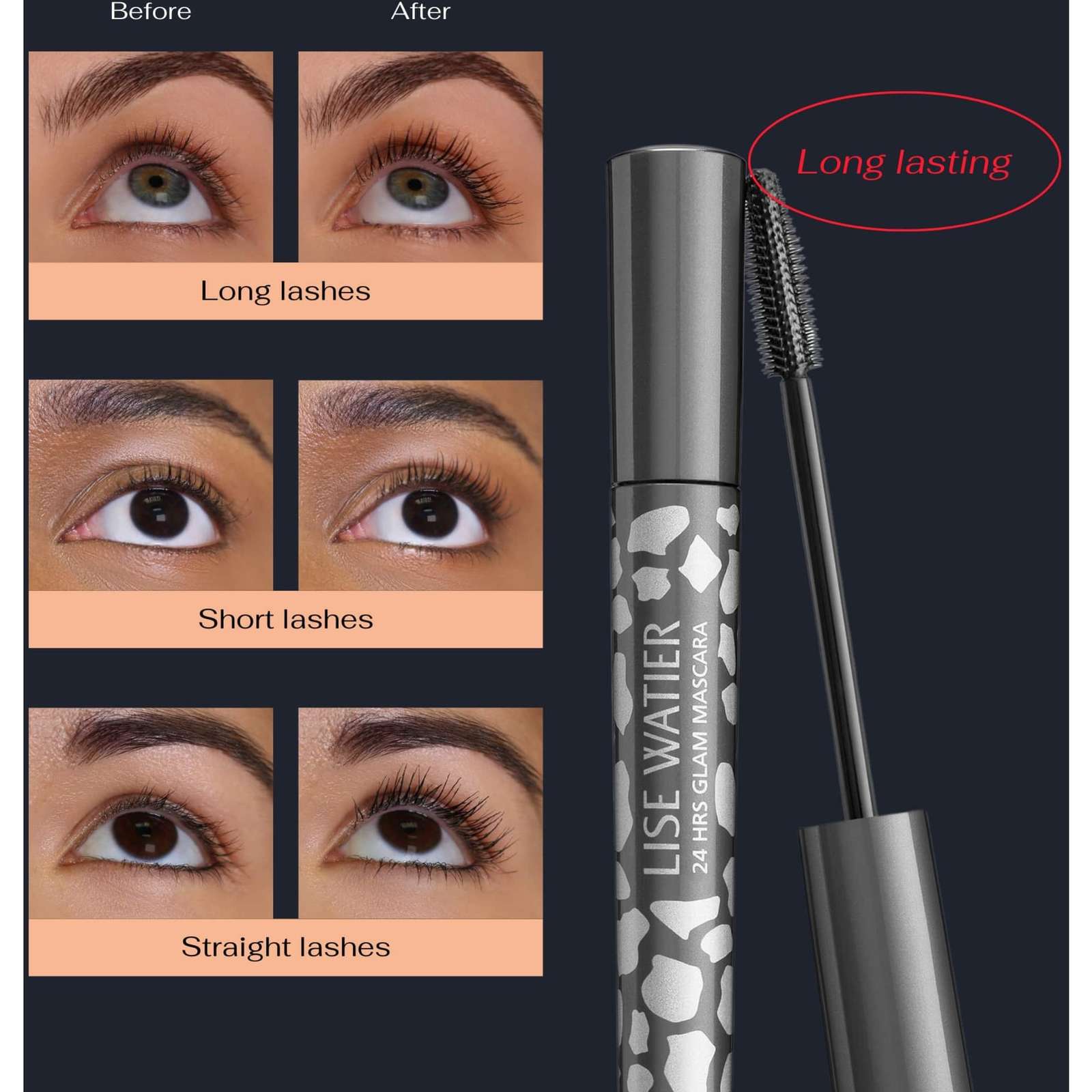 24 Hrs Glam Mascara