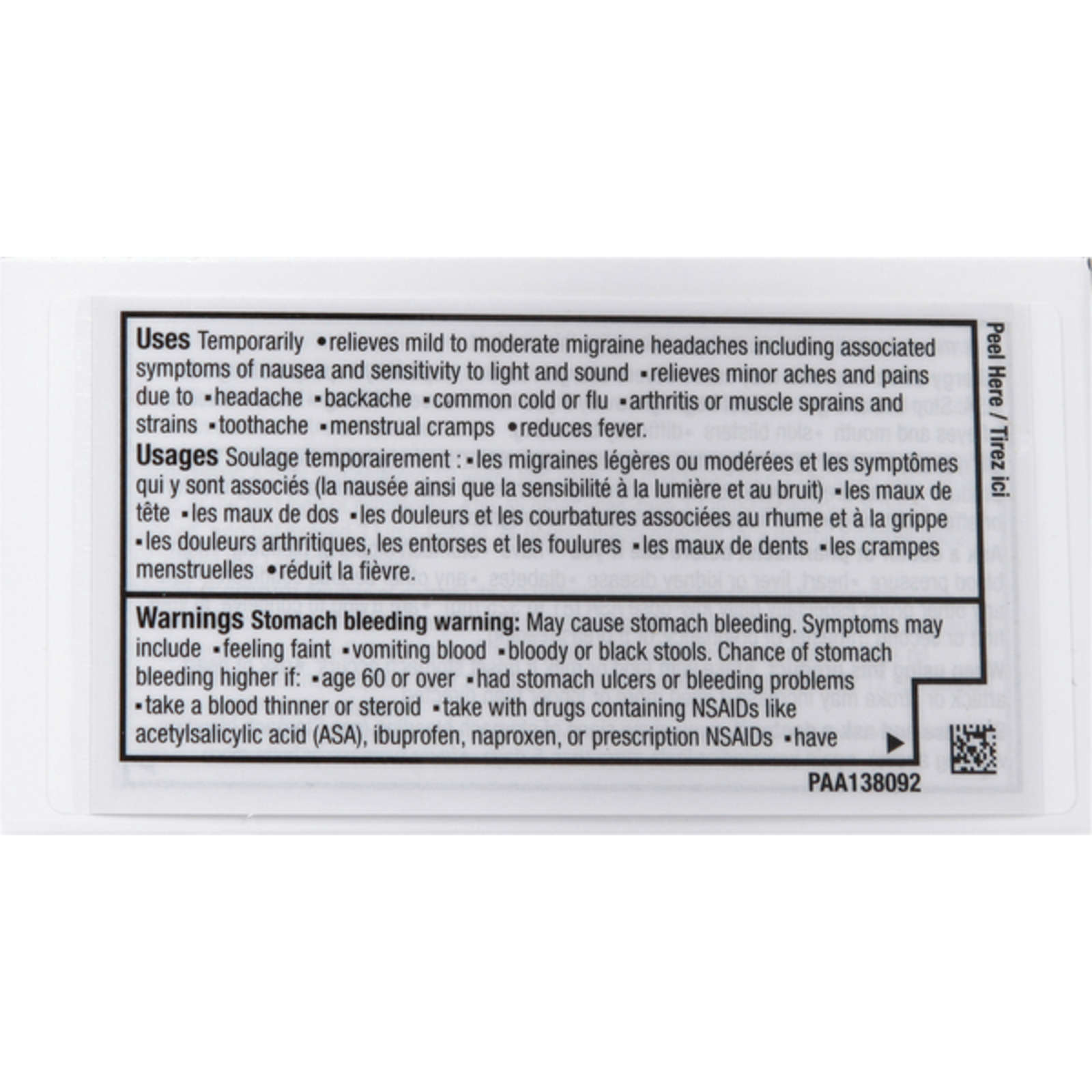 Advil Extra Strength Liqui-Gels for Headaches, Migraines, and Pain Relief, 400 mg Ibuprofen