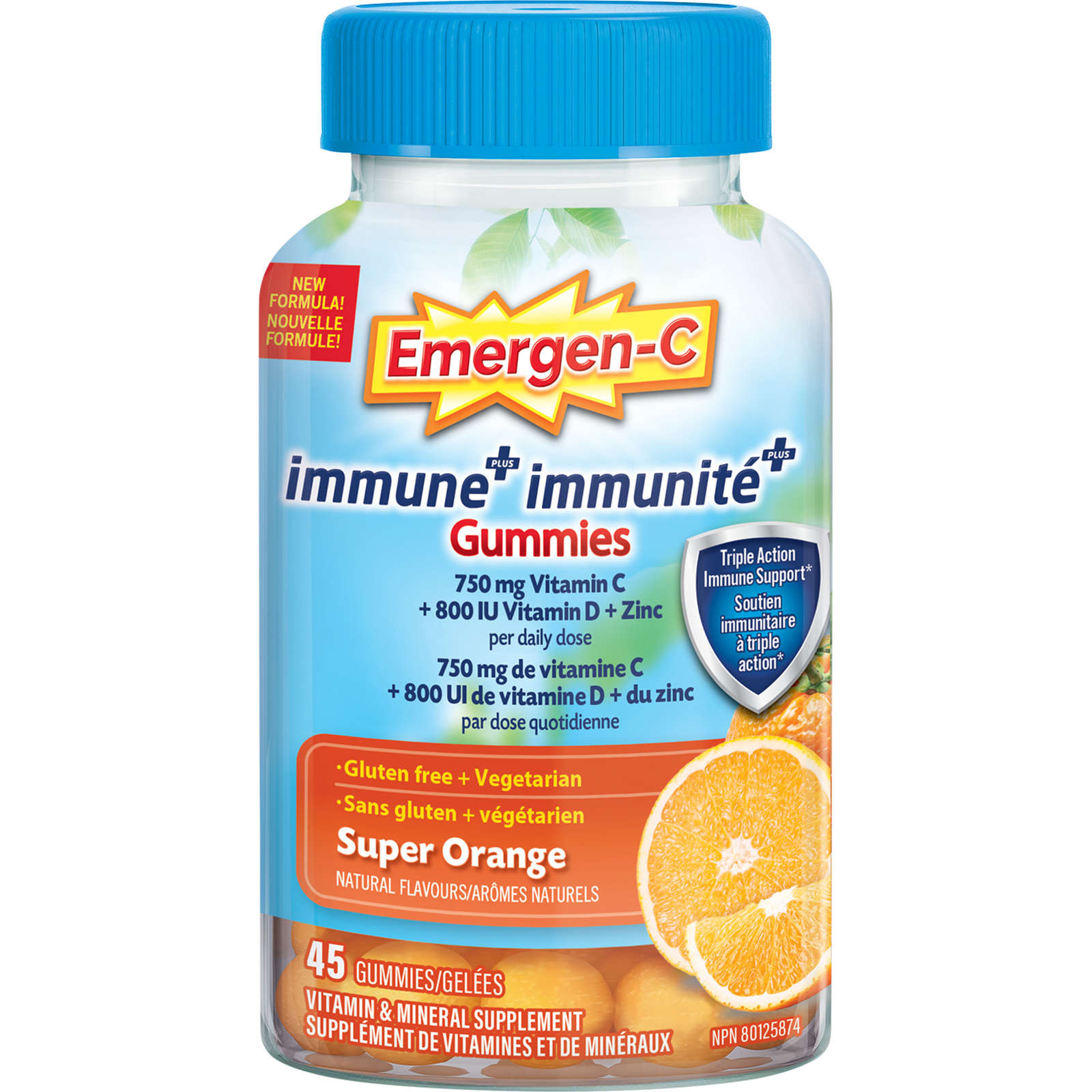 Immune+ Gummies Super Orange