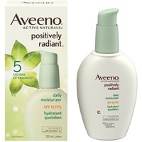 Aveeno positively radiant spf15 120ml (062600079190)