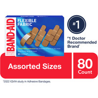Johnson&Johnson band-aid fabric strip 80's (062600130464)