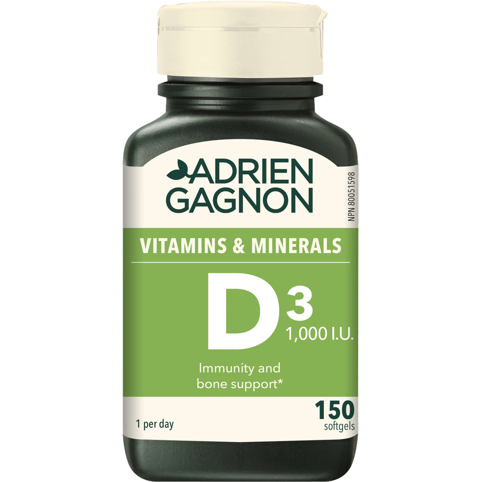 Vitamin D 1000 IU Softgels