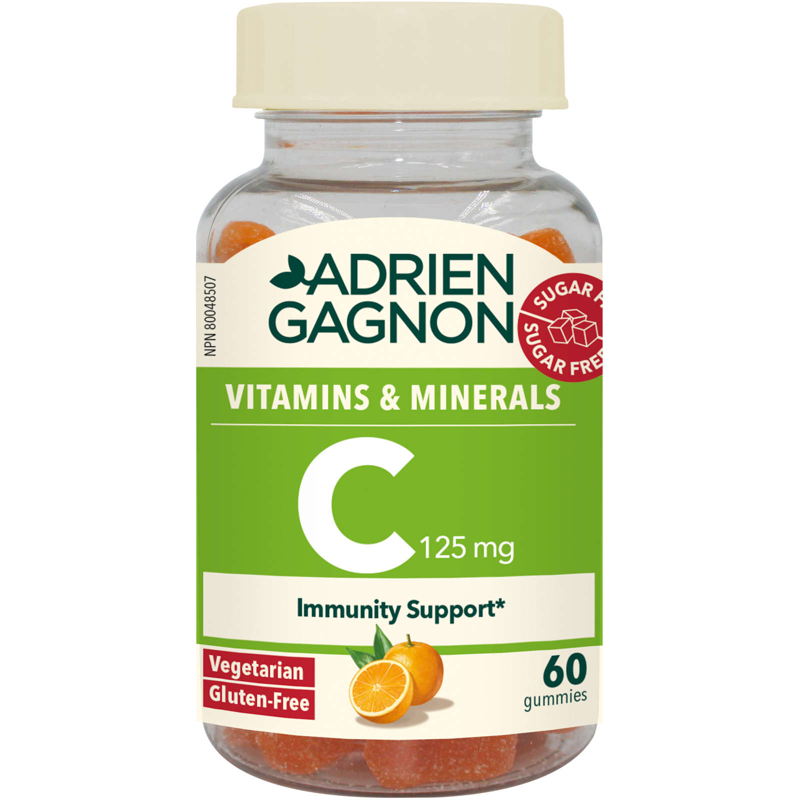 Vitamin C 125 mg gum sugar free