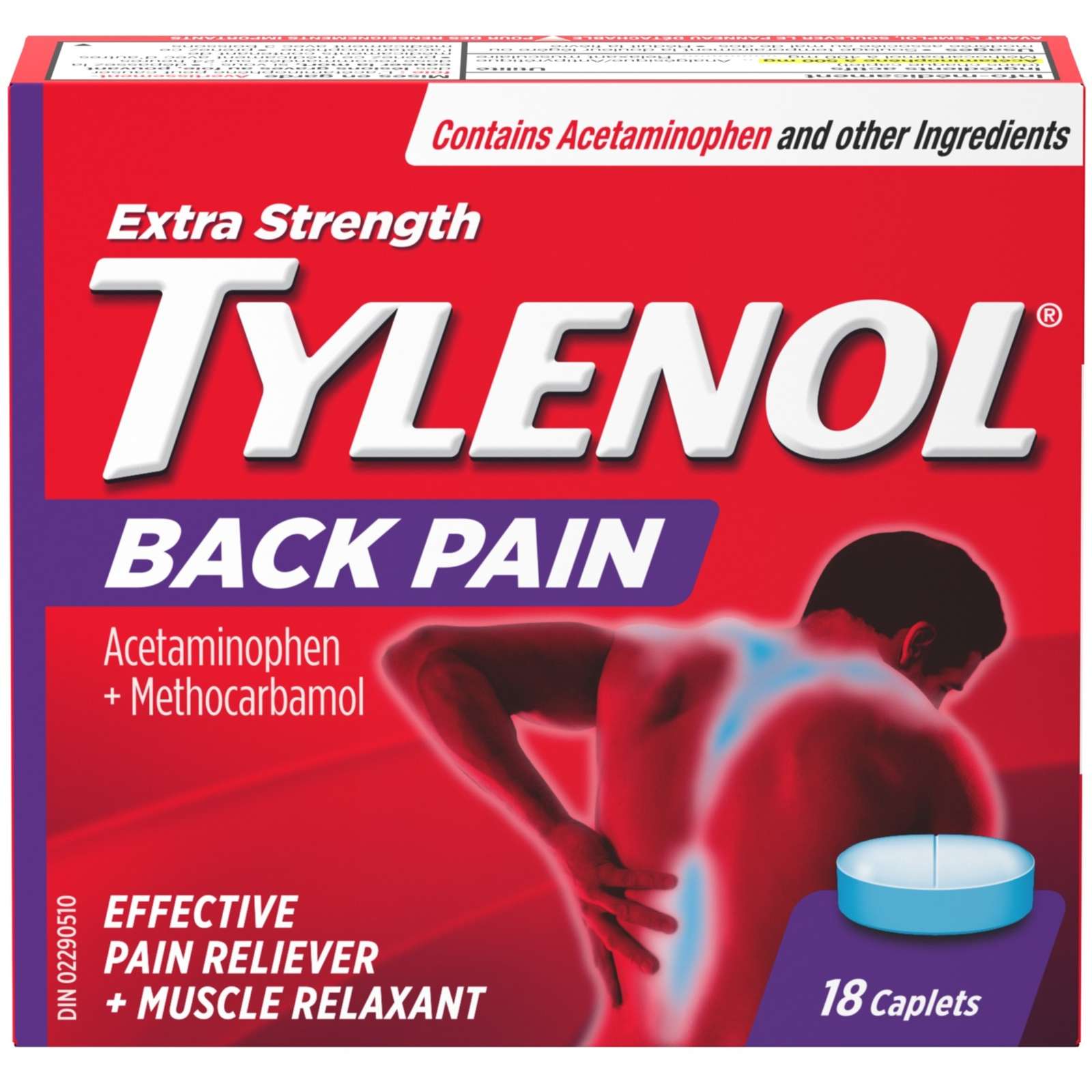 Extra Strength Back Pain Relief & Muscle Relaxant