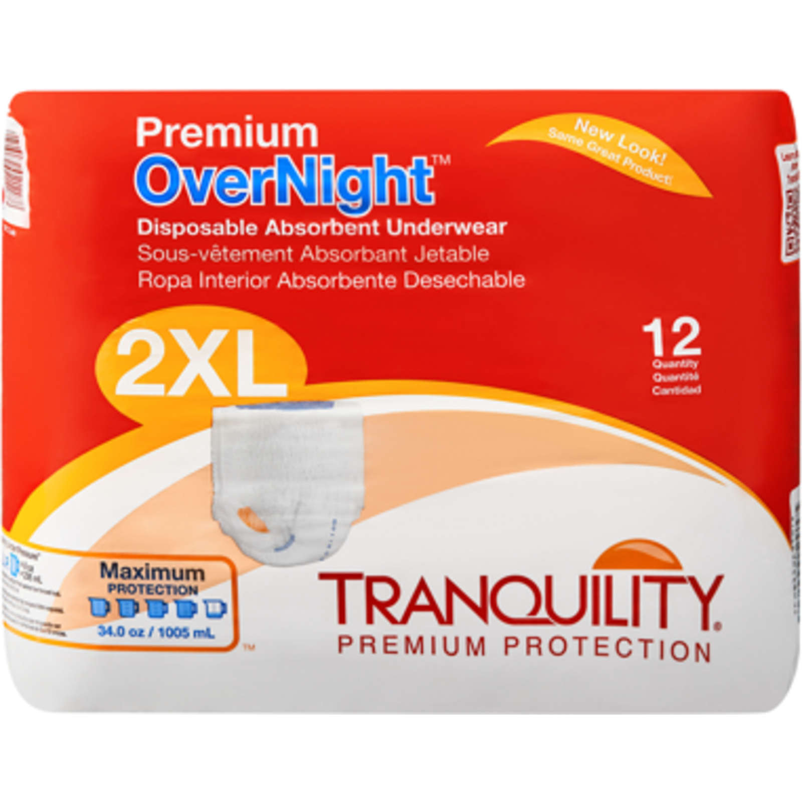 Premium OverNight Disposable Absorbent Underwear