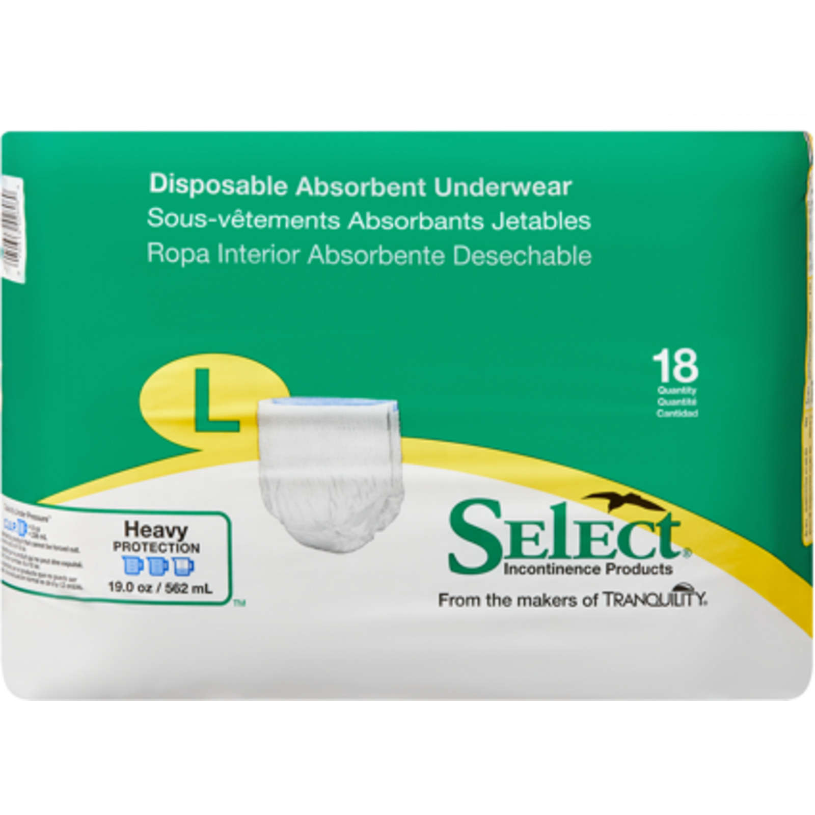 Disposable Absorbent Underwear