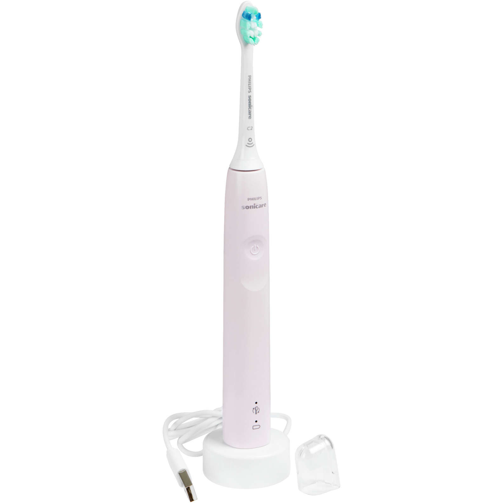 4100 Power Toothbrush, Rechargeable Electric Toothbrush with Pressure Sensor