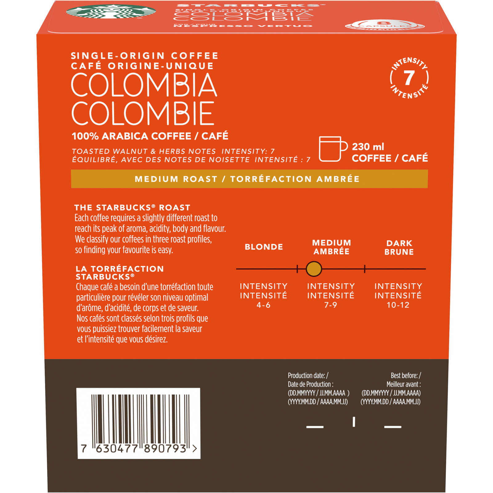 Single Origin Coffee Colombia For Nespresso Vertuo