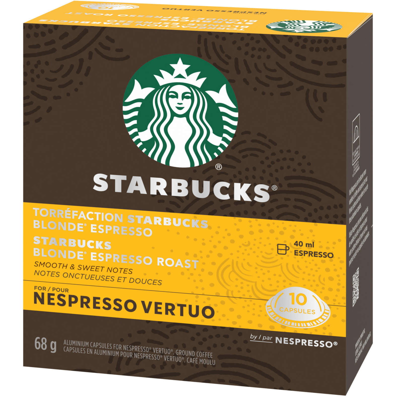 Blonde Espresso Roast For Nespresso Vertuo