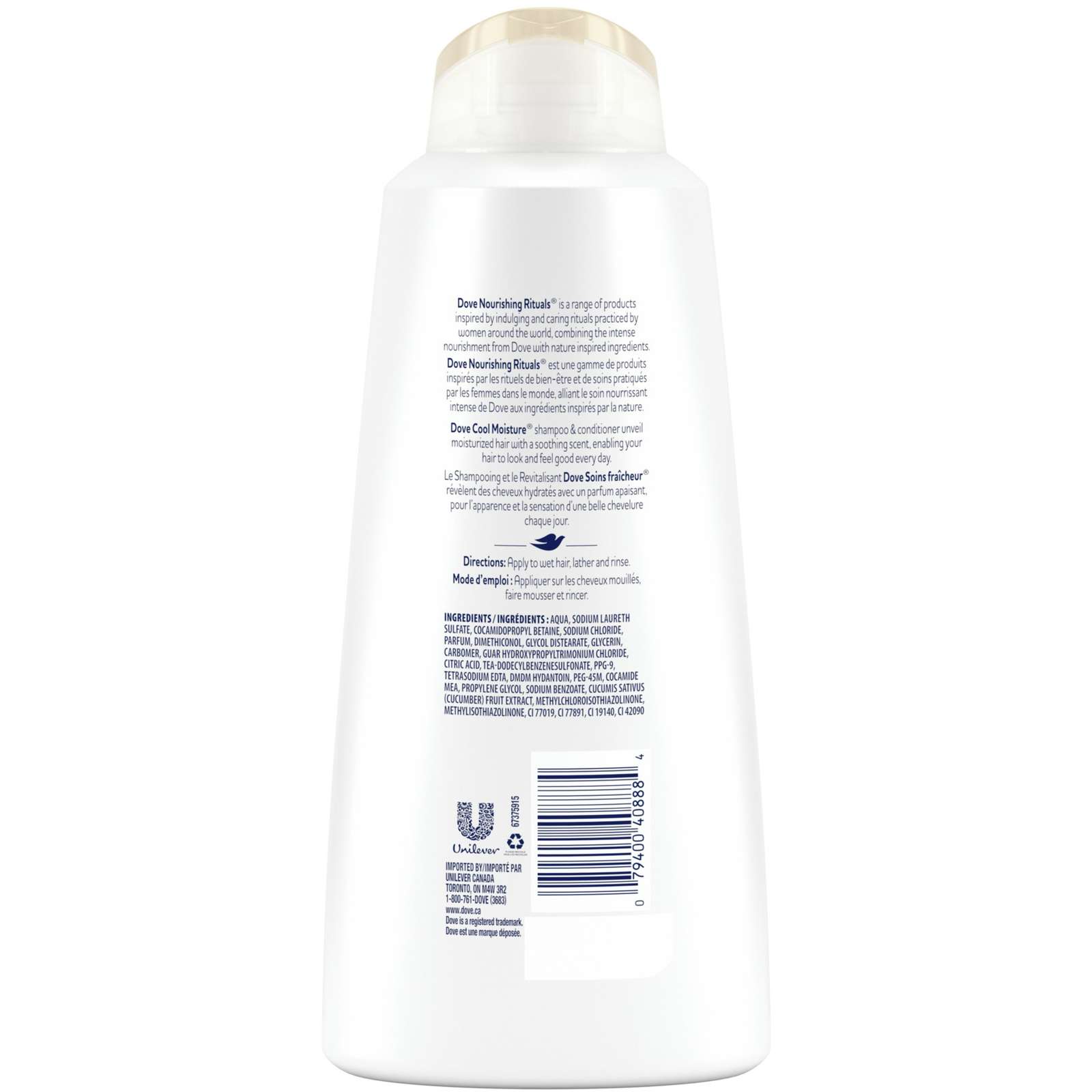 Dove Nutritive Solutions Shampoo Cool Moisture ML