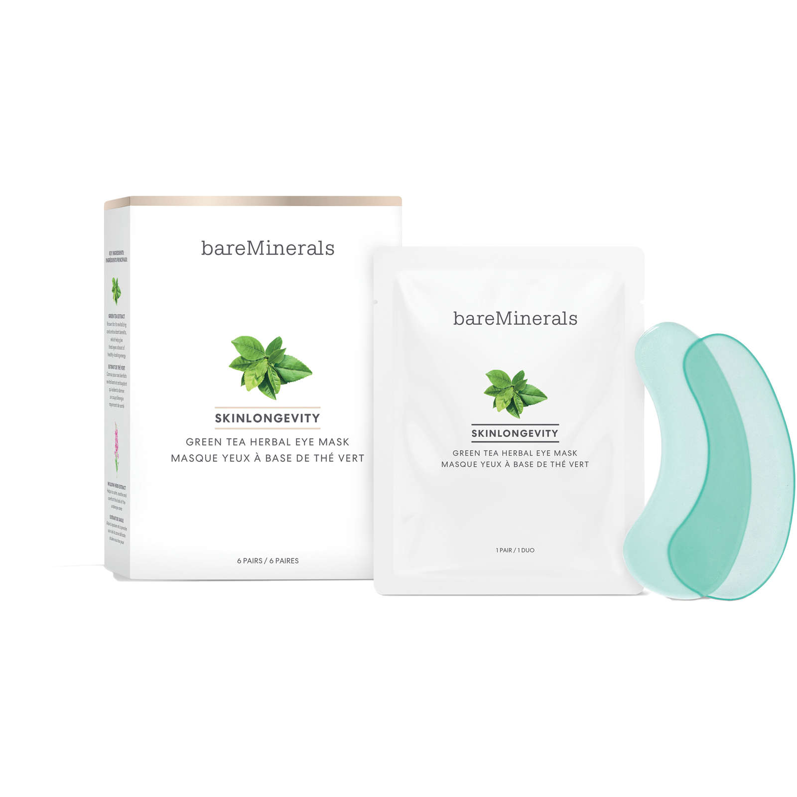 Skinlongevity Green Tea Herbal Eye Mask