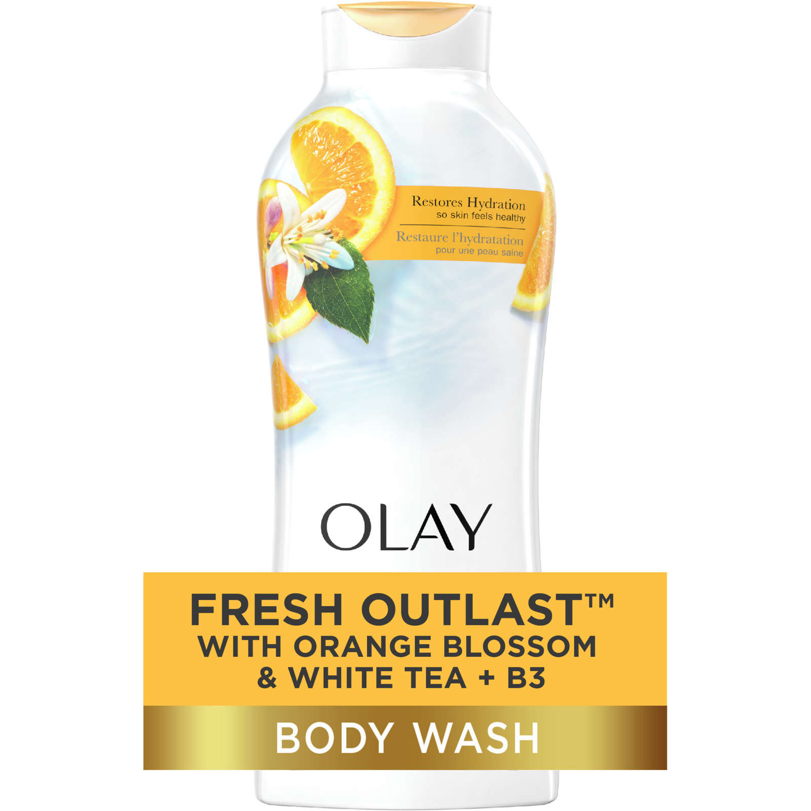 Fresh Outlast Body Wash with Notes of Orange Blossom and White Tea