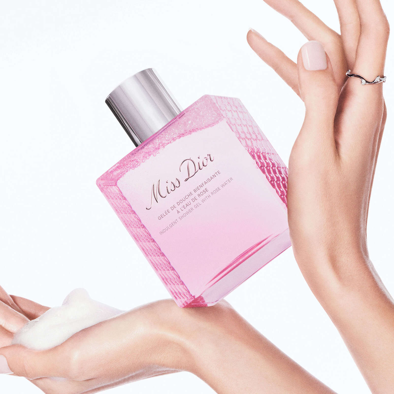 Miss Dior Shower Gel with Rose Water Indulgent Foaming Shower Gel