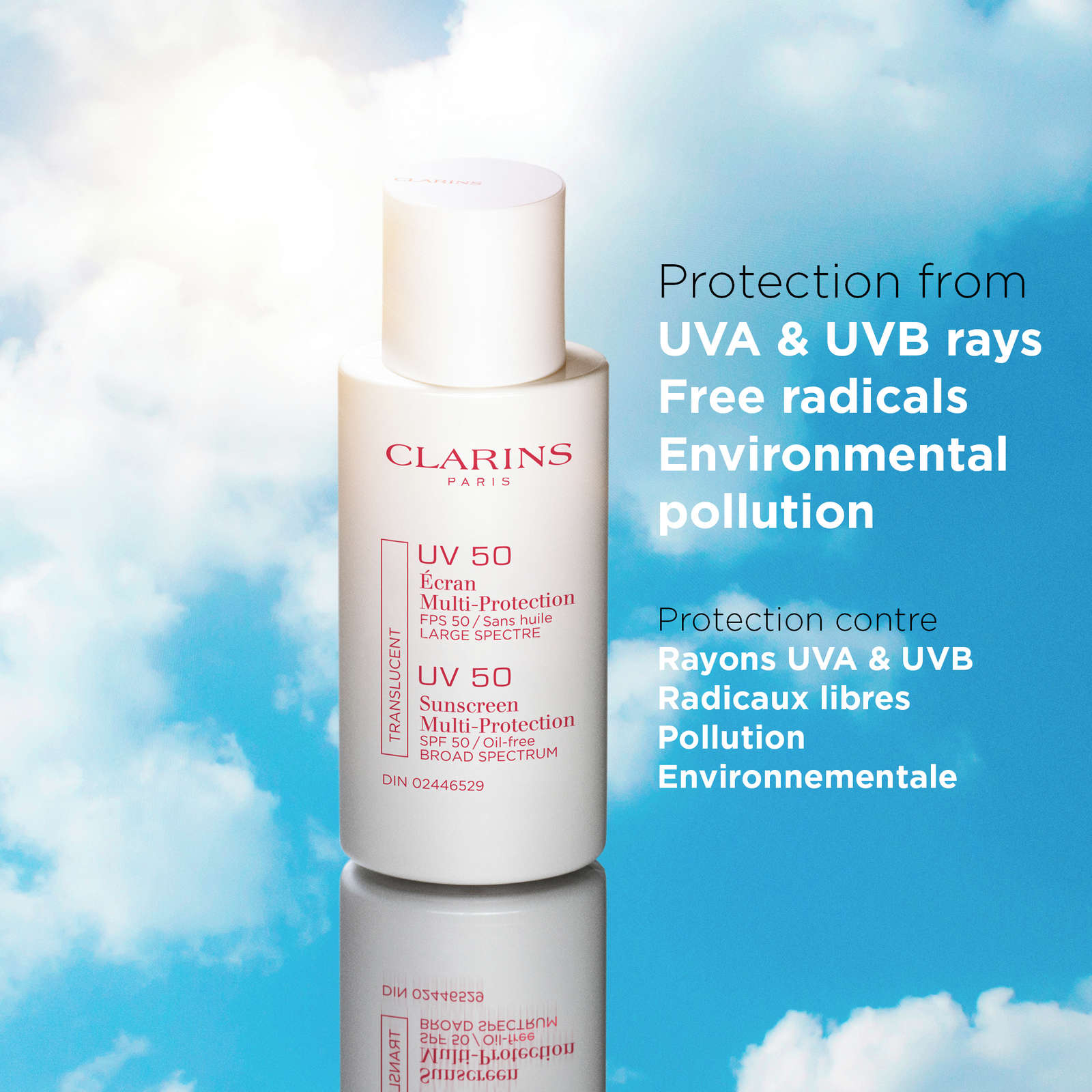 UV 50 Sunscreen Multi-protection