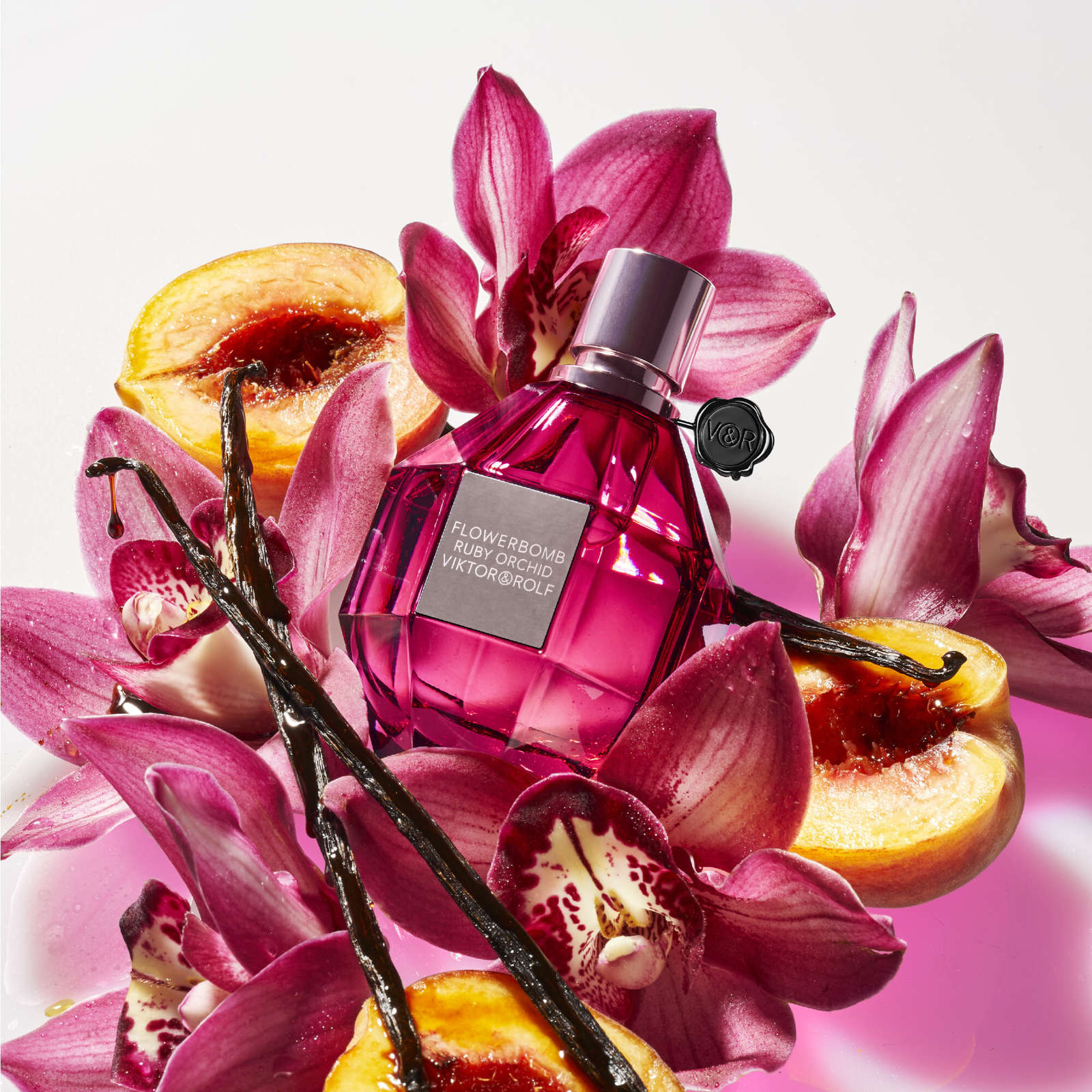 Mother's Day Gift Set: Flowerbomb Ruby Orchid 100ml & Travel Size