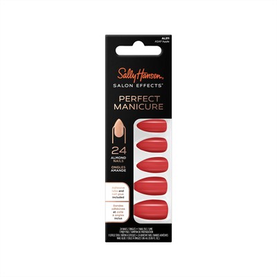 Salon Effects® Perfect Manicure™ press-on nails, Premium fake nails available in coffin, square, oval and almond