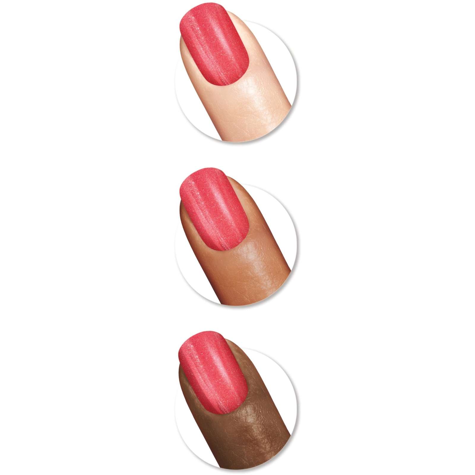 Insta-Dri® Nail Polish, 3-in-1 formula with built-in base and top coat. 1 Stroke