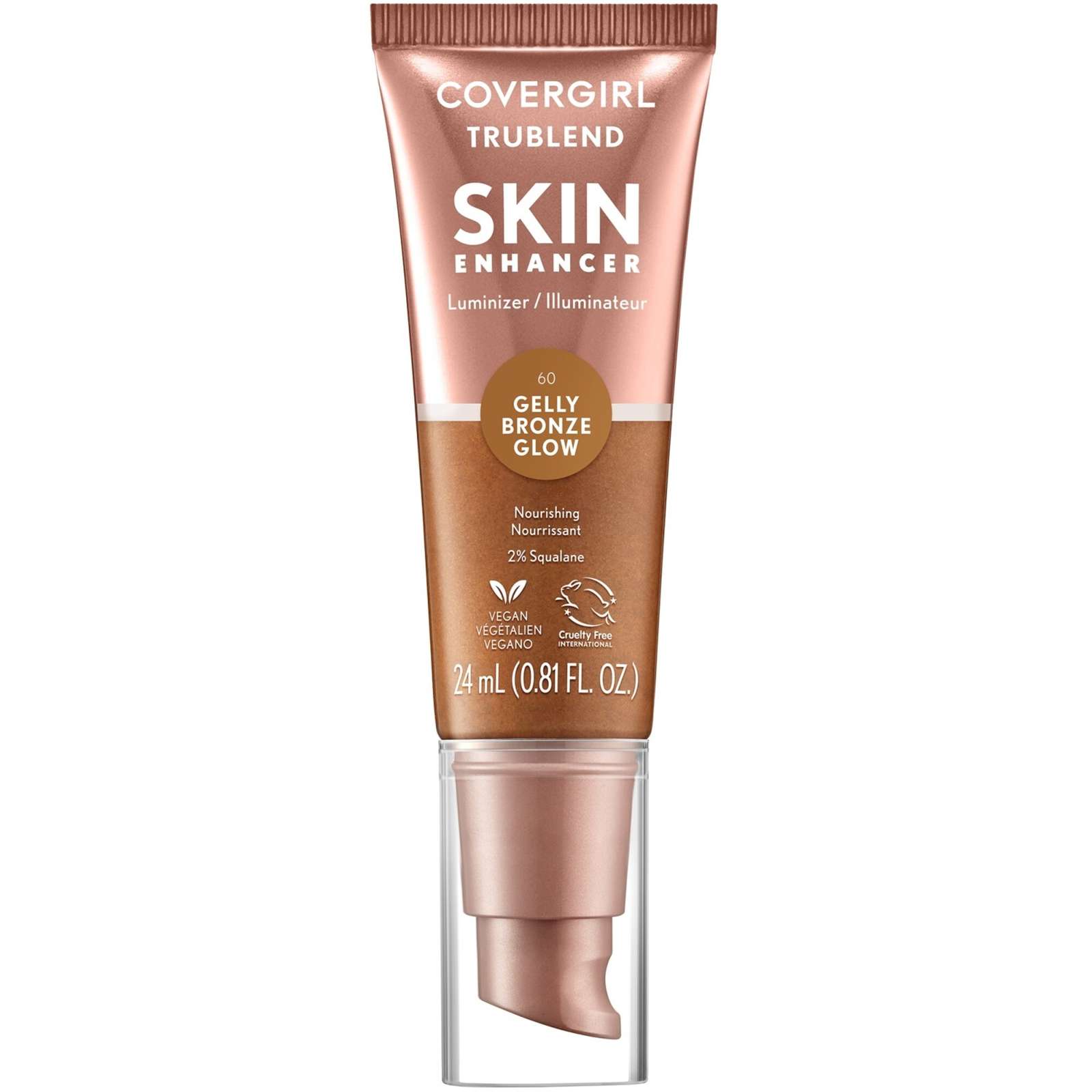 TruBlend Skin Enhancer, Luminizer, Healthy-Looking Glow, Flexible Coverage, Clean & Vegan, Water-Based Formula, For All Tones