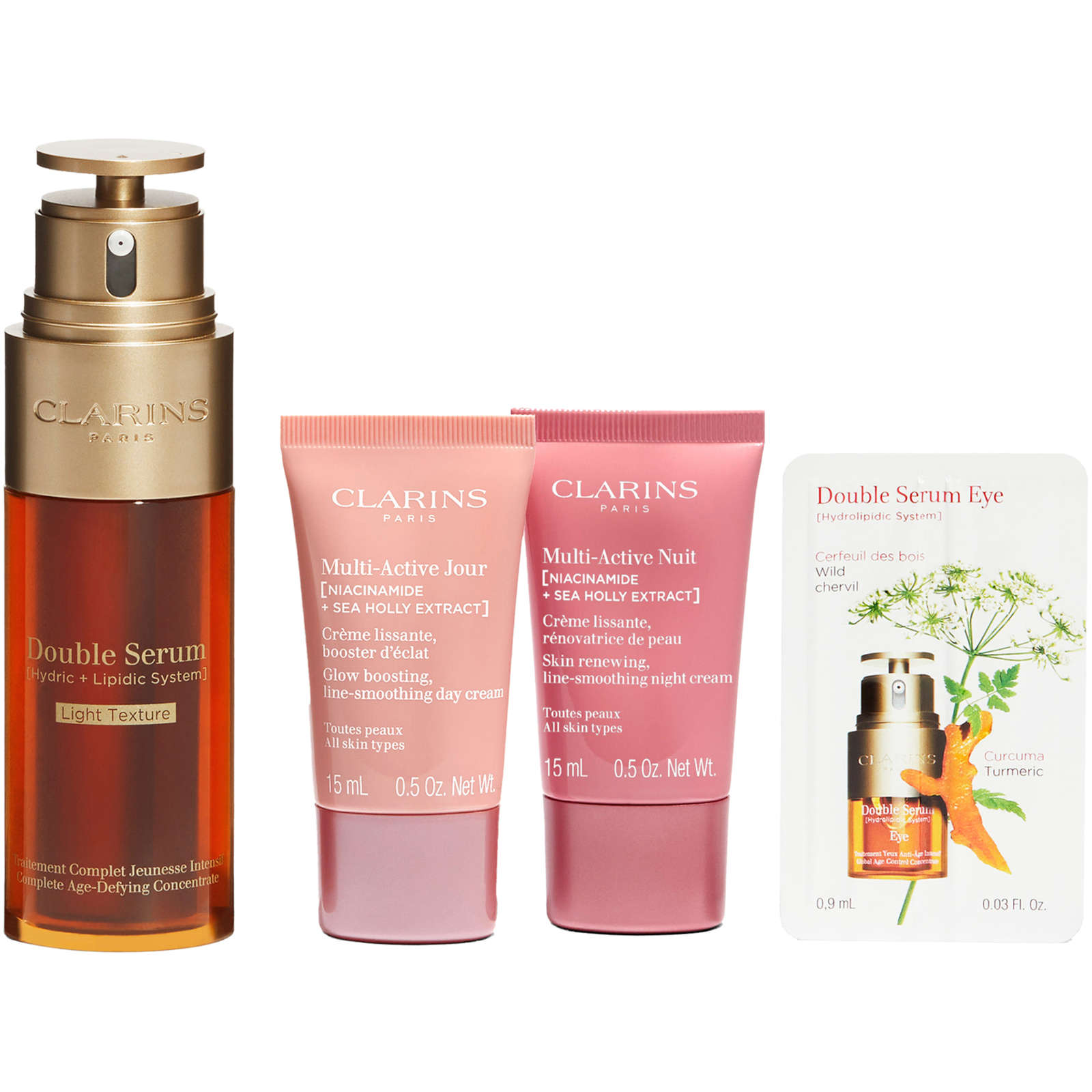 Double Serum Light & Multi-Active age-defying set