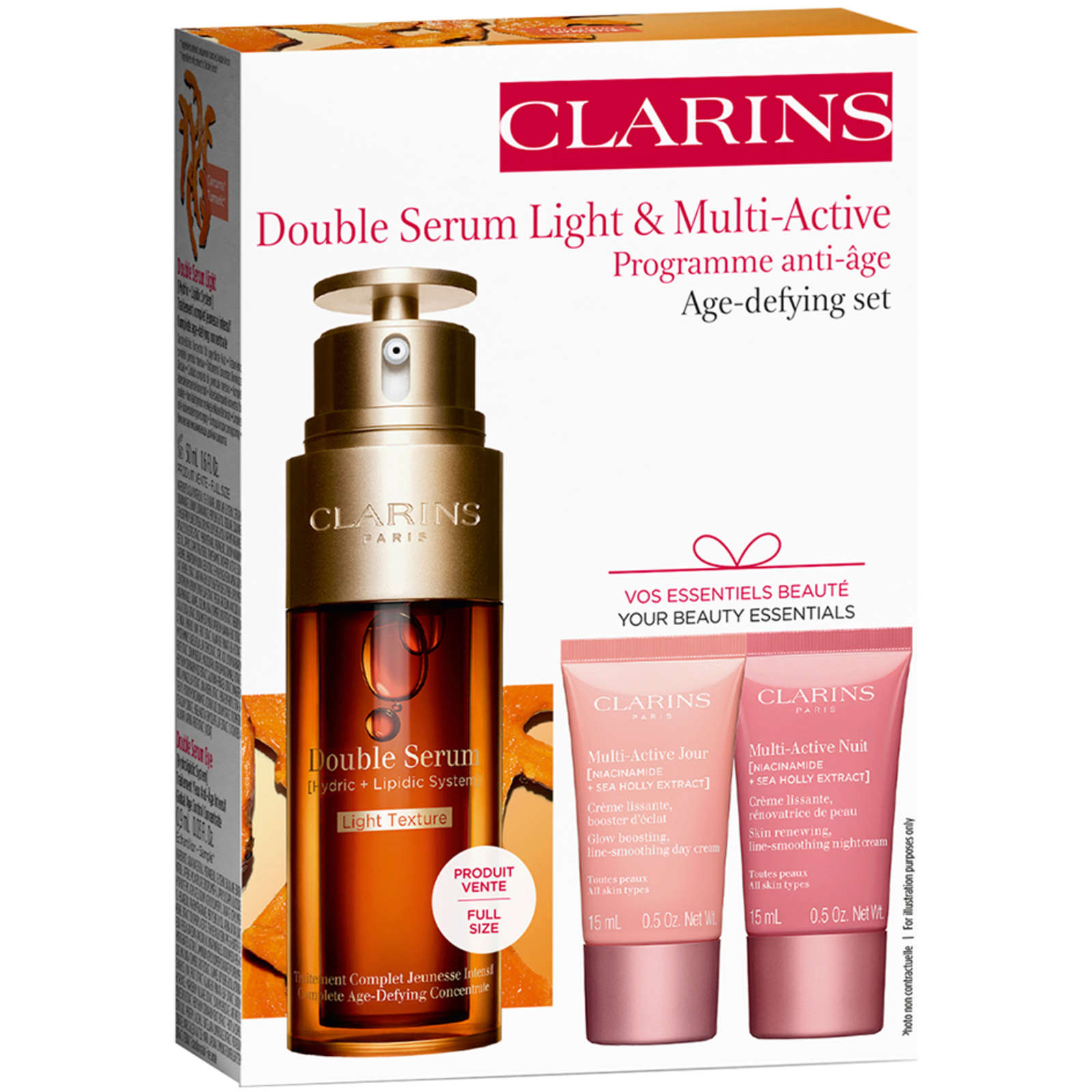 Double Serum Light & Multi-Active age-defying set