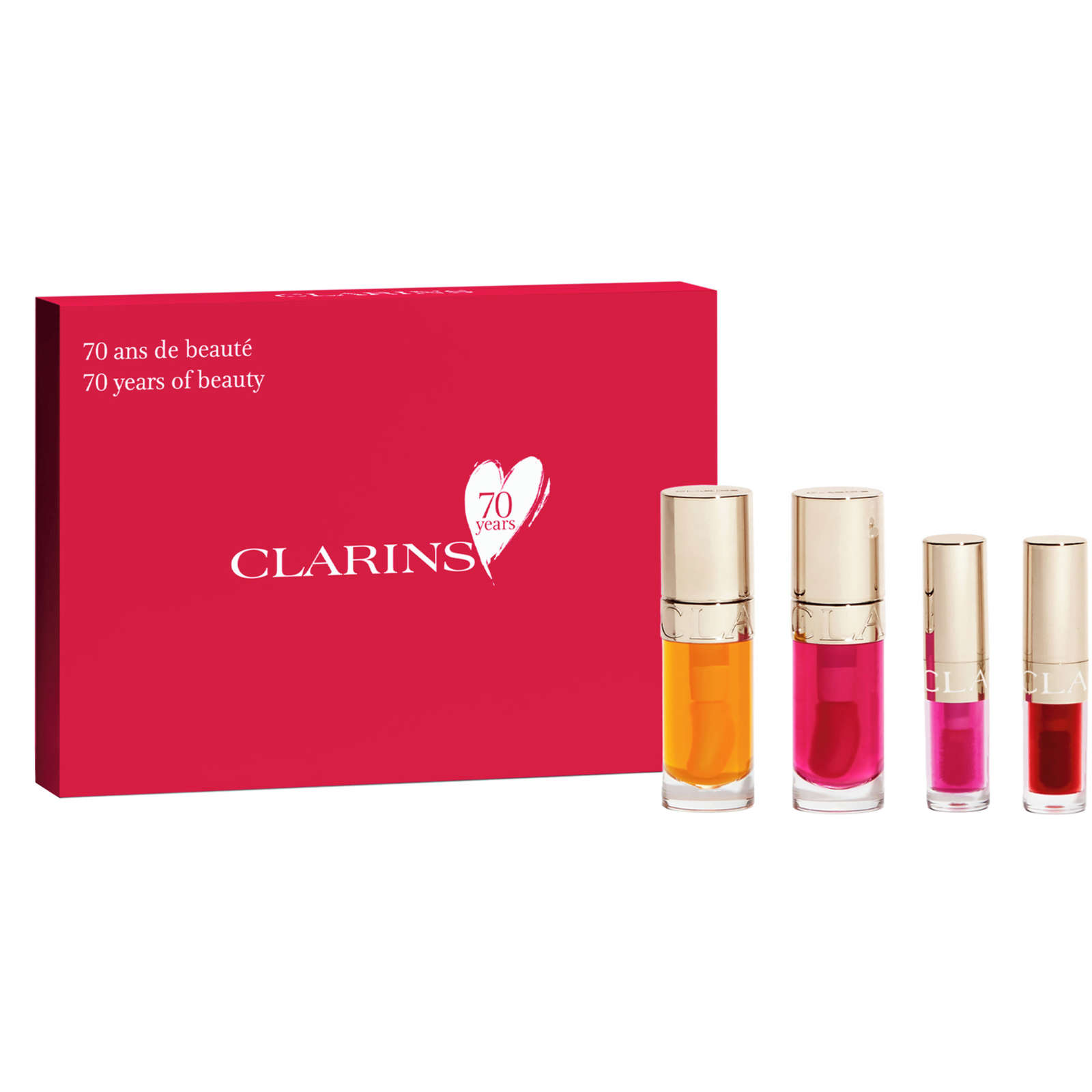 Clarins 70 years Iconic Lip Oil Collection