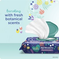 pampers botanical rain wipes