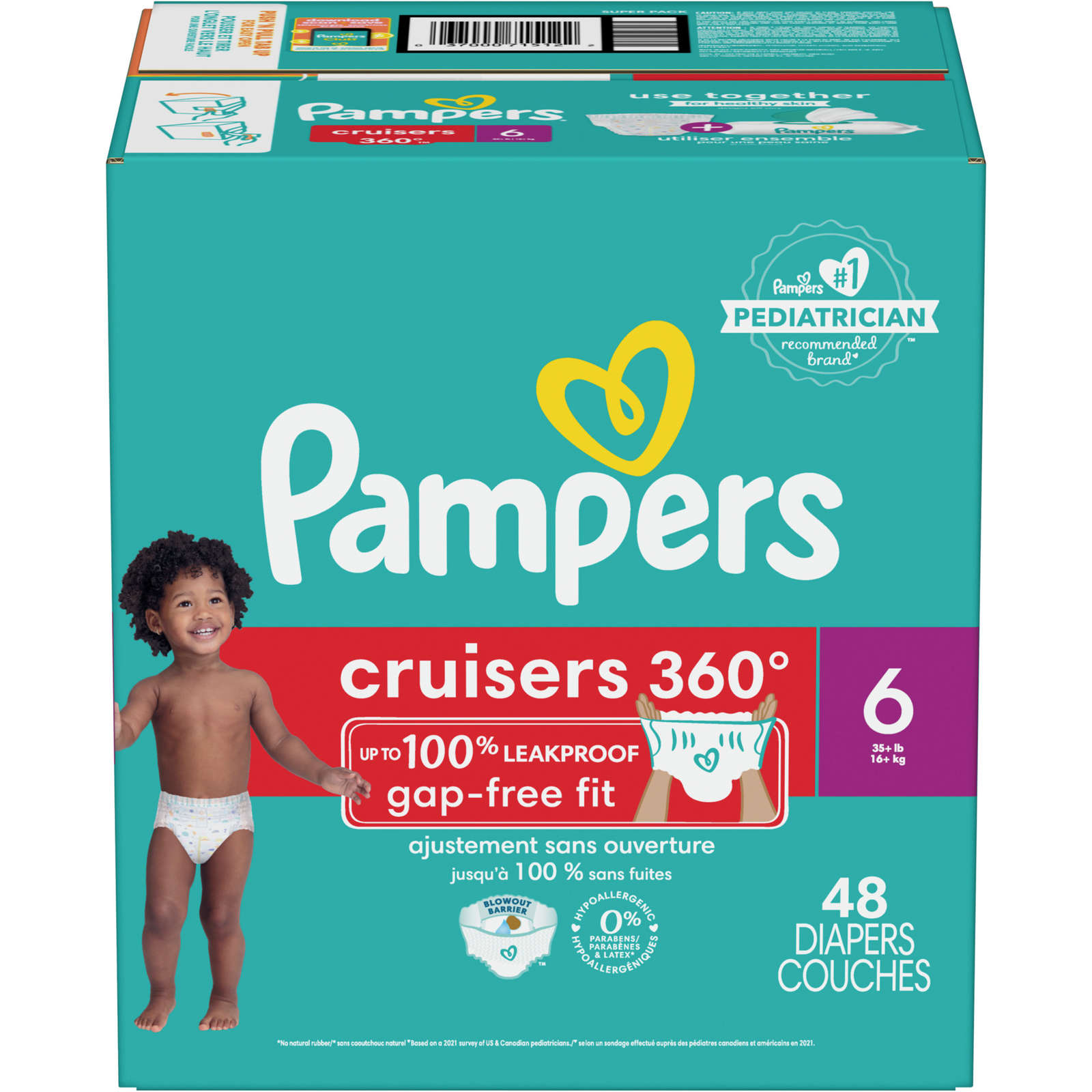 Pampers Cruisers 360 Diapers Size