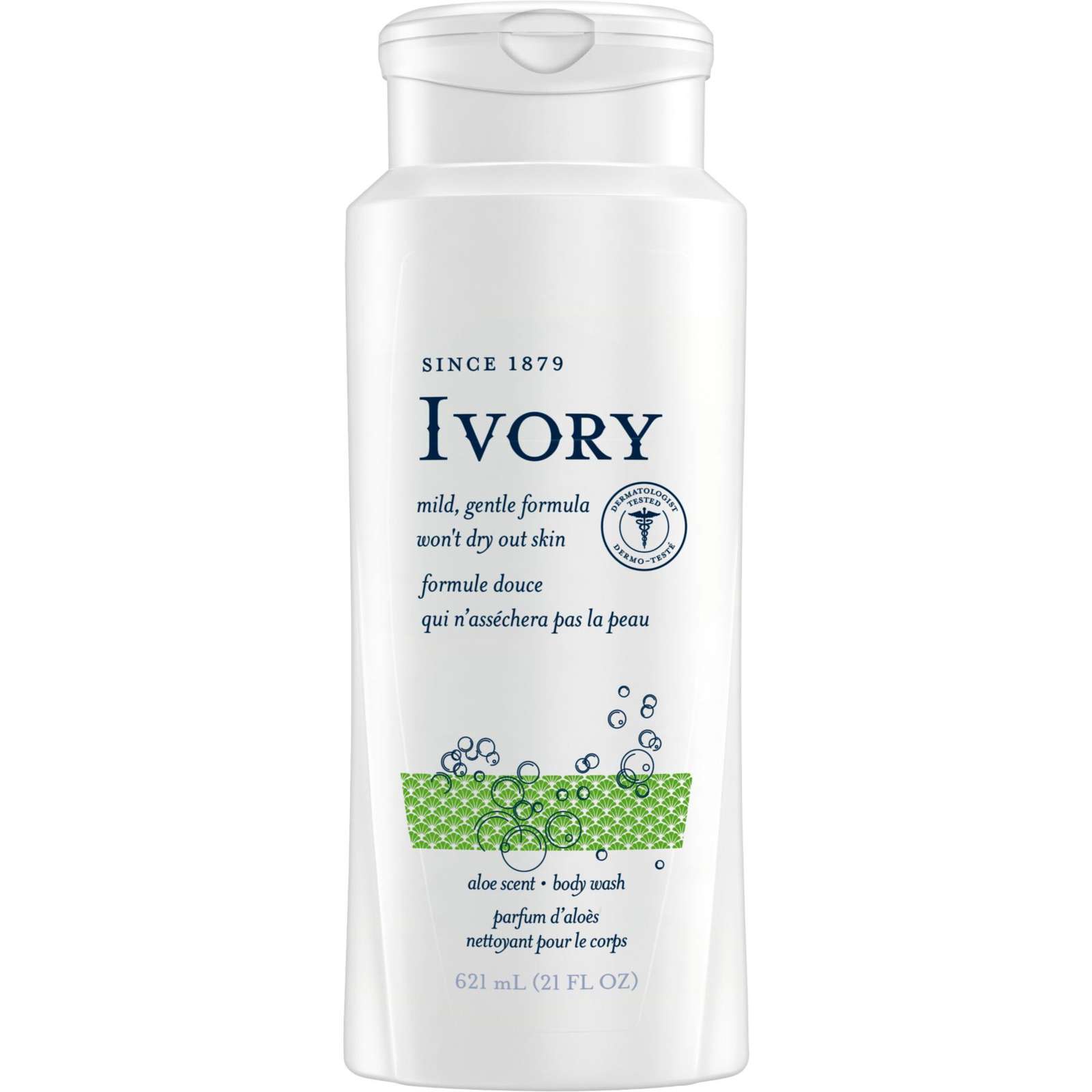 Ivory Body Wash Aloe Scent 621 mL