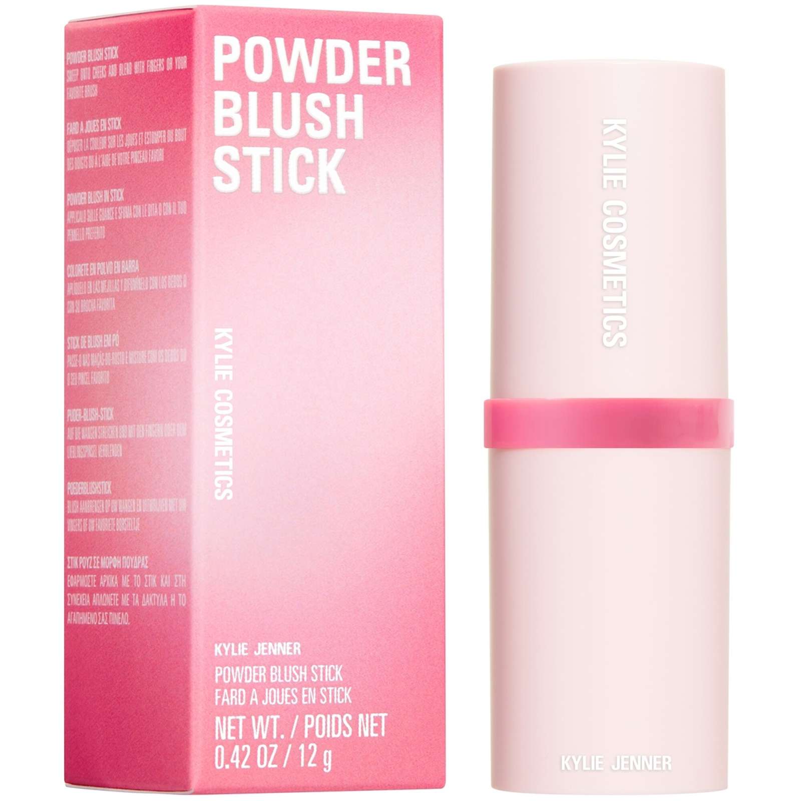 Powder Blush Stick, cream-to-powder formula, soft-matte finish, no streaks, easy to build, all-day wear