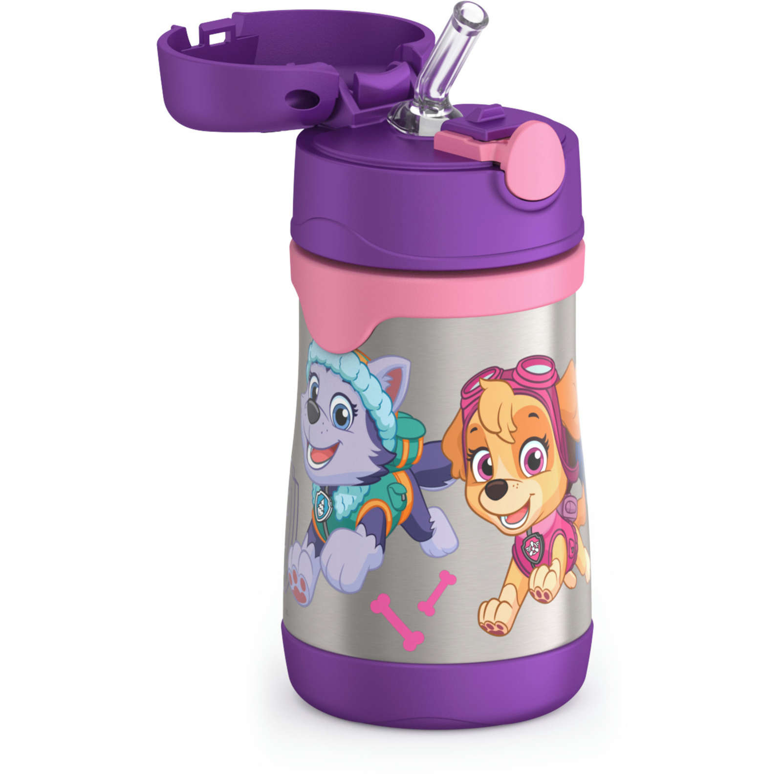 FUNtainer®  Water Bottle w/ Straw Paw Patrol (Girl)