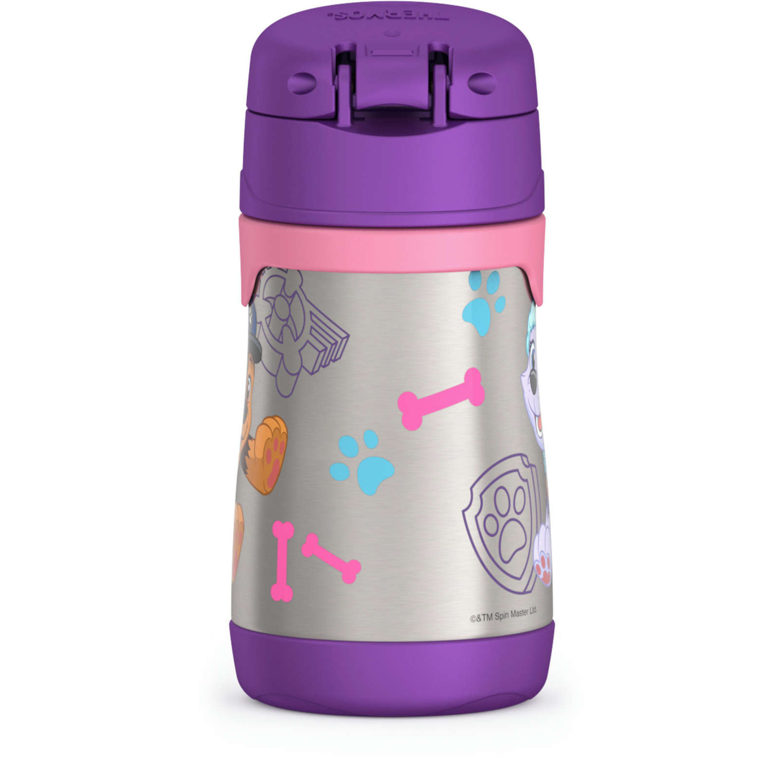 FUNtainer®  Water Bottle w/ Straw Paw Patrol (Girl)